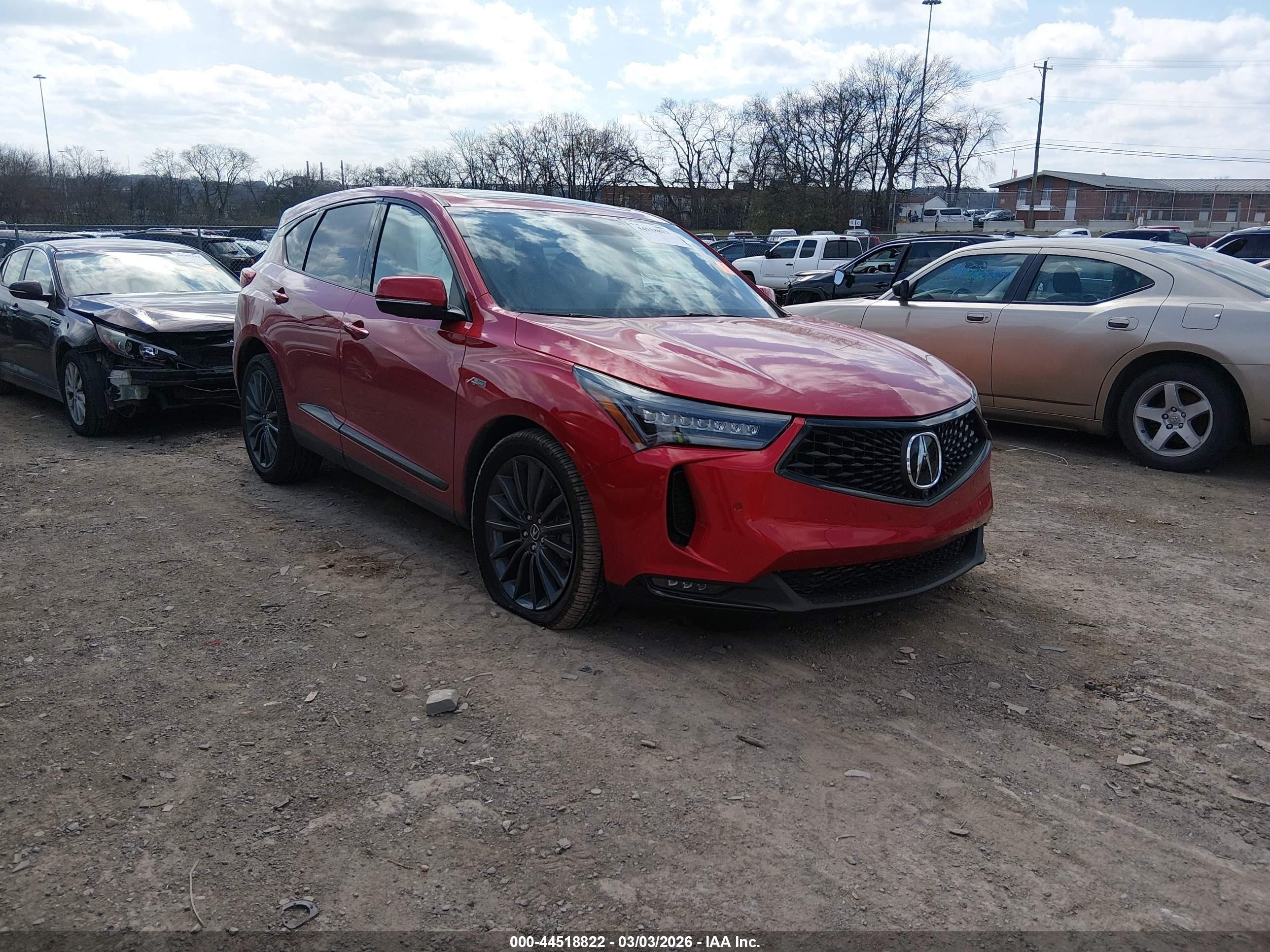 2023 Acura RDX Advance, VIN 5J8TC2H87PL008522 — Крыша