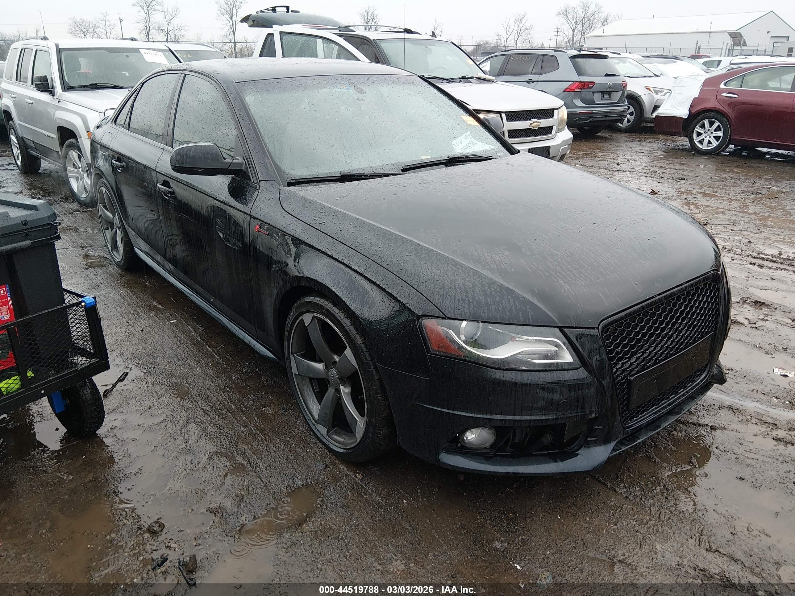 2012 Audi S4 Prestige, VIN WAUKGAFL2CA052253 — Бок