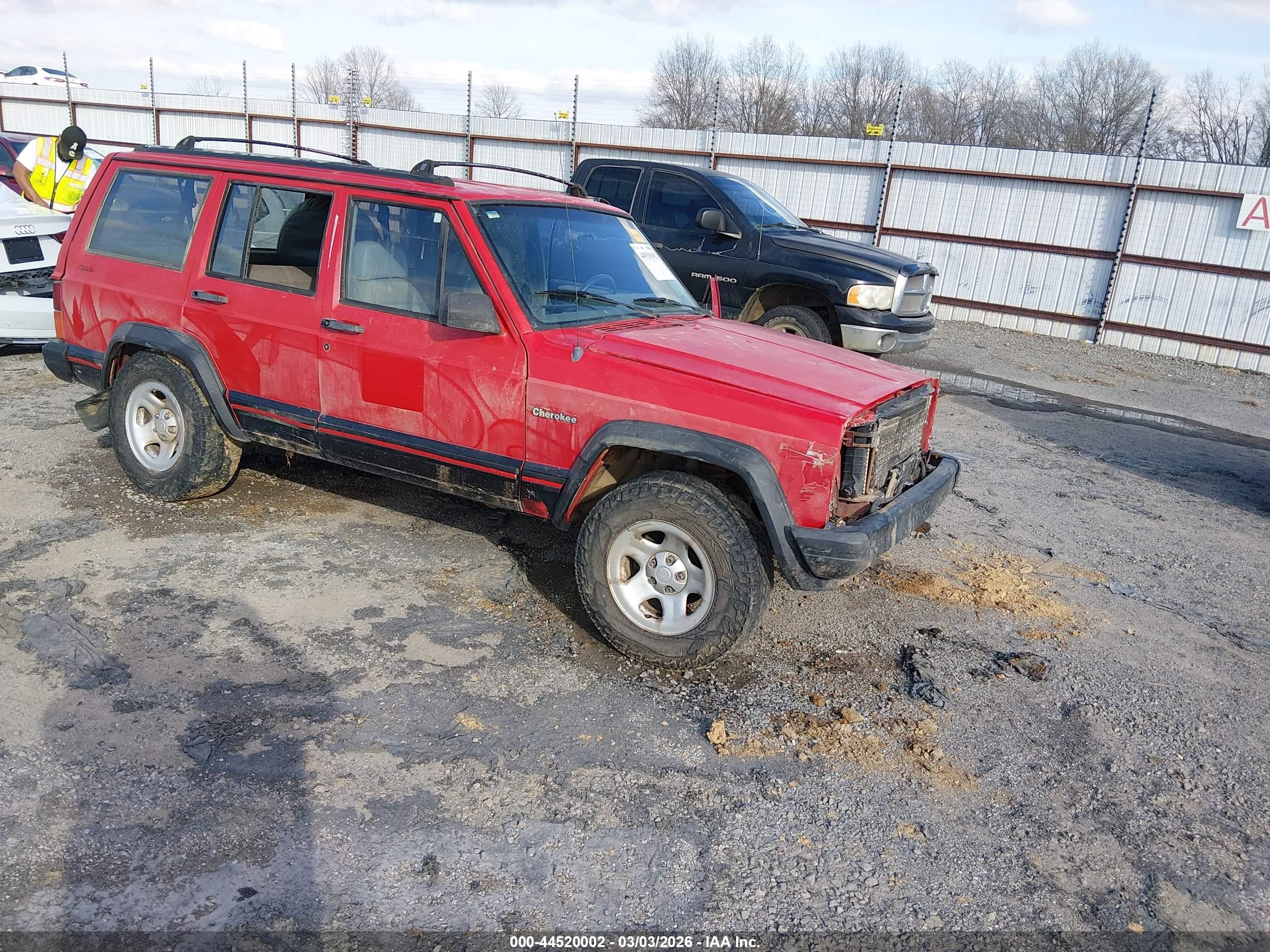 1994 Jeep Cherokee Sport, VIN 1J4FJ68S9RL142885 — Not stated