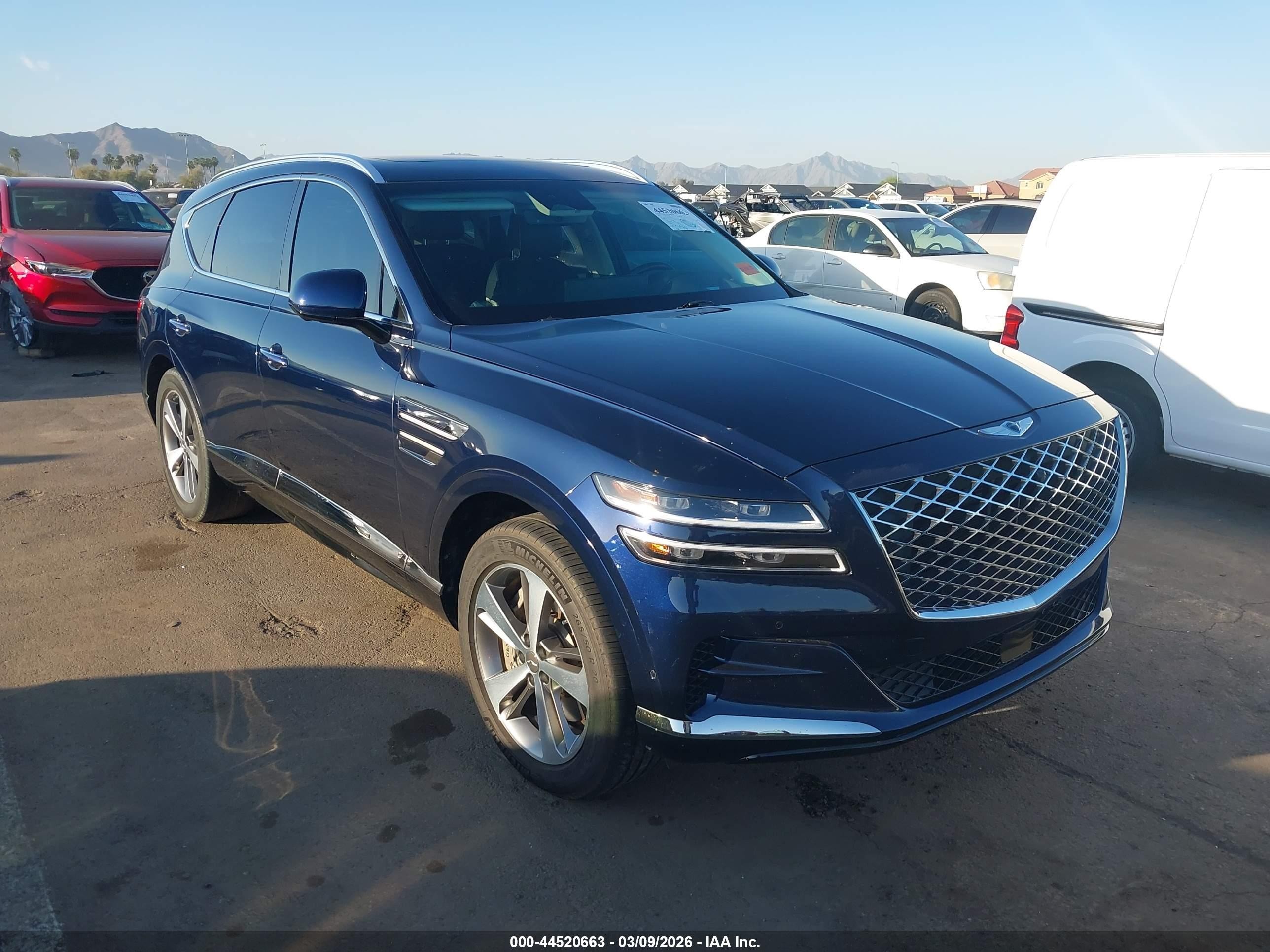 2023 Genesis GV80 Advanced Plus, VIN KMUHCESC8PU114083 — Front end