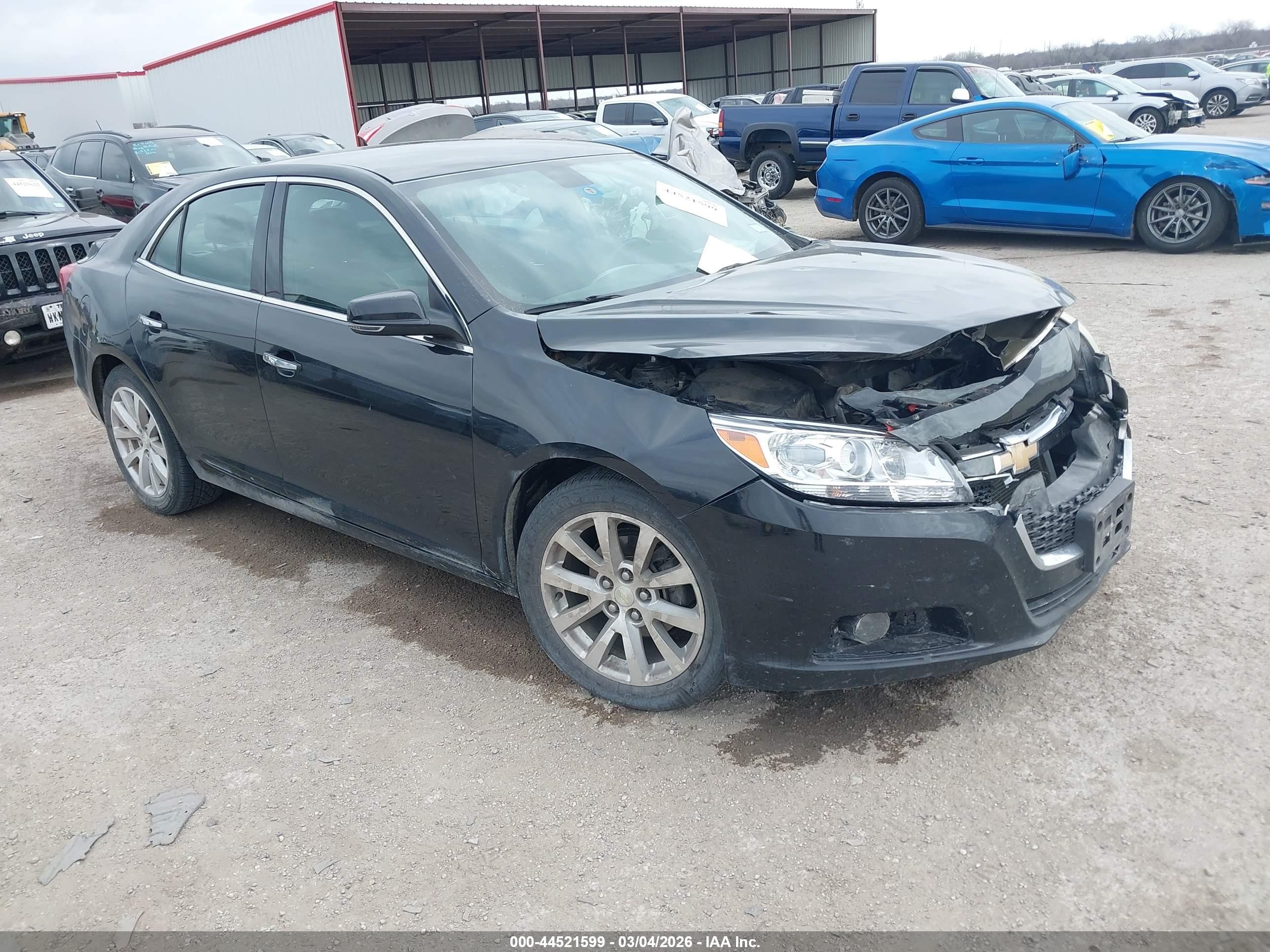 2015 Chevrolet Malibu LTZ, VIN 1G11F5SL8FF277341 — Front end
