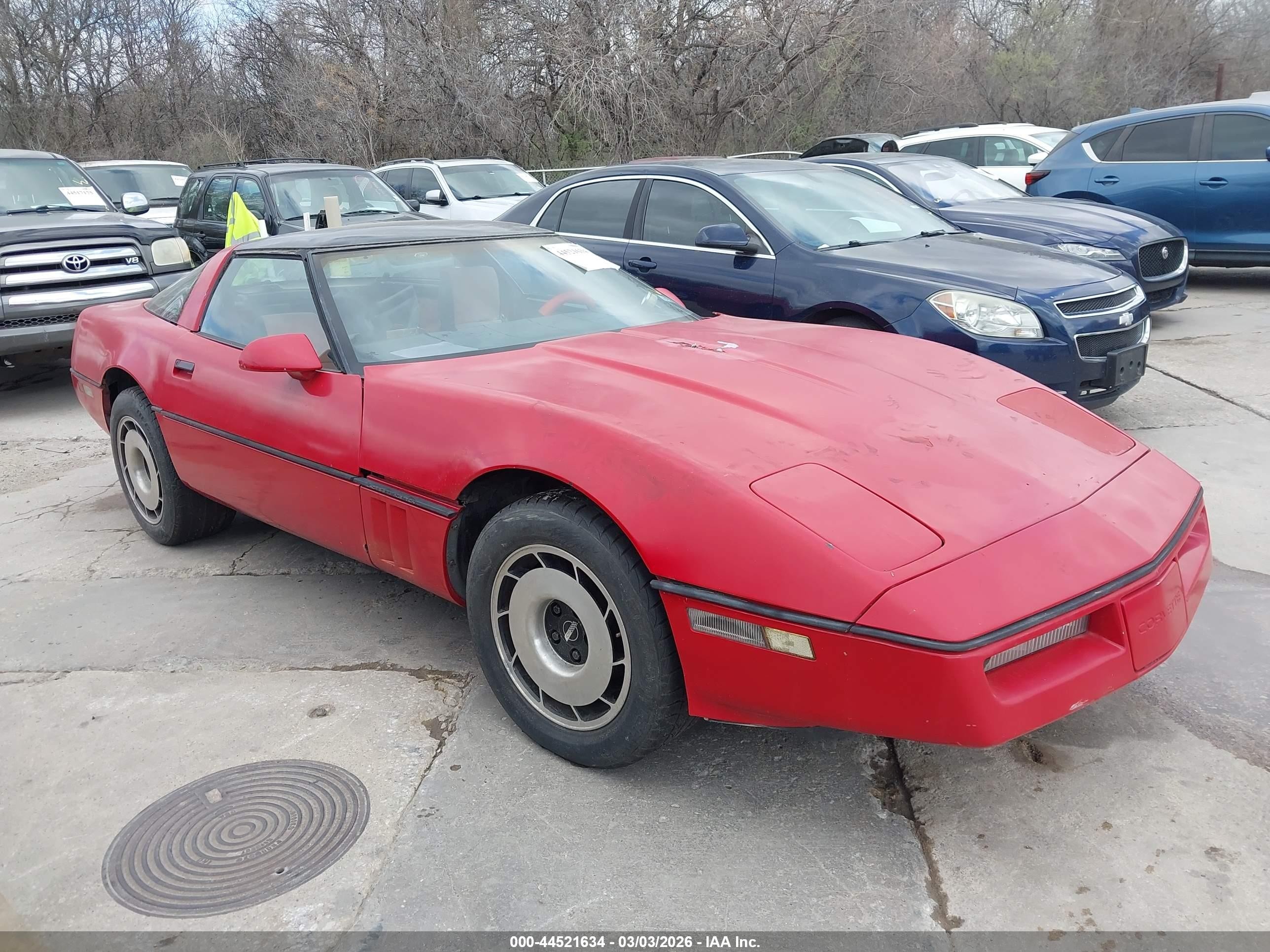 1984 Chevrolet Corvette, VIN 1G1AY0782E5142541 — Front end