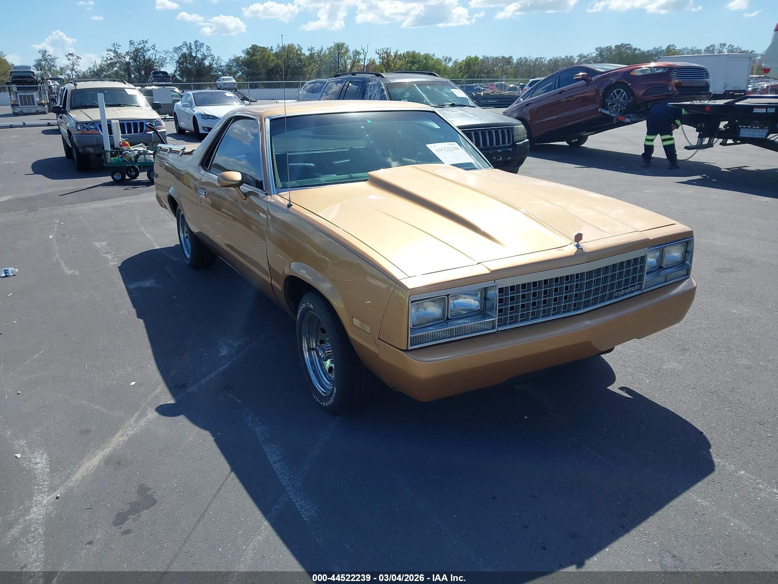 1982 Chevrolet El Camino, VIN 1GCCW80J3CR208991 — Normal wear