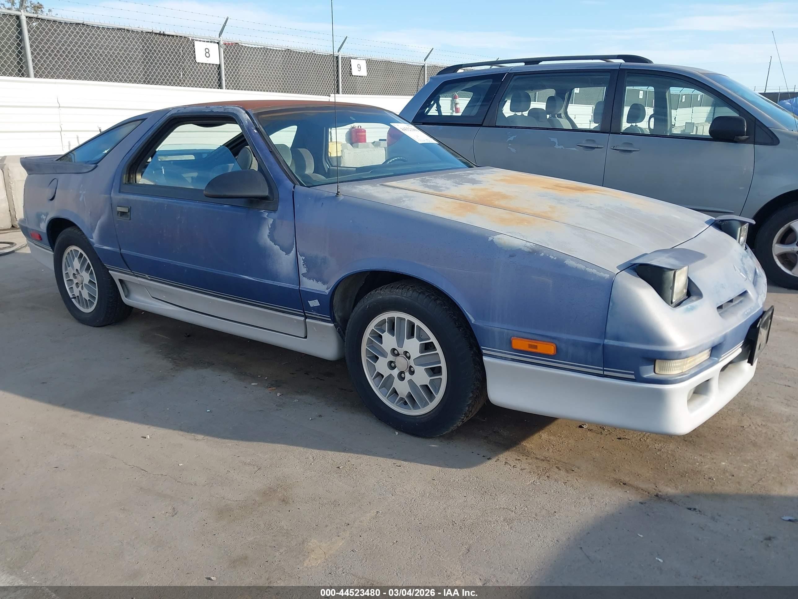1989 Dodge Daytona, VIN 1B3XG44K8KG159020 — All over