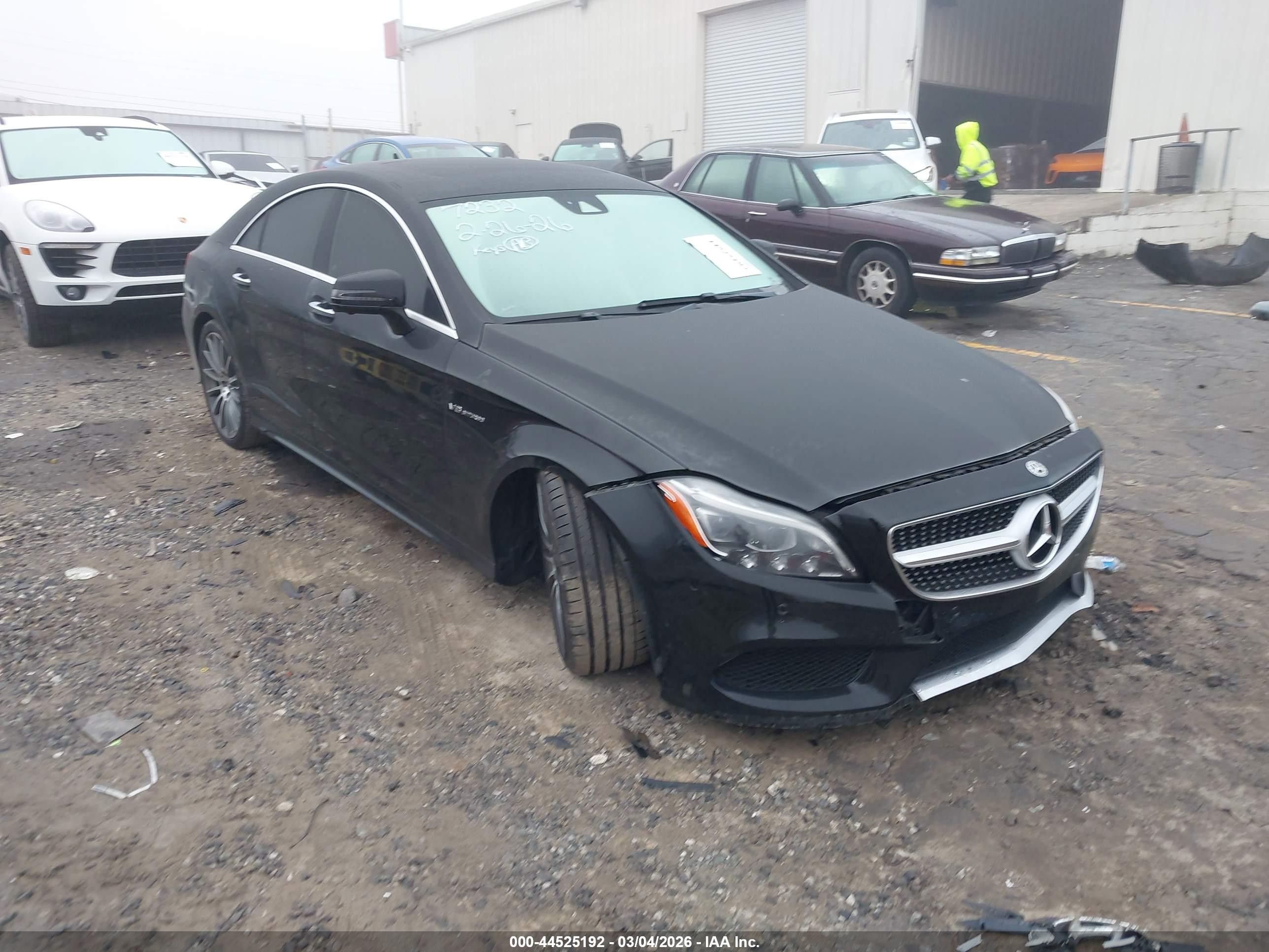 2017 Mercedes-Benz CLS 550, VIN WDDLJ7DB2HA197232 — Front end
