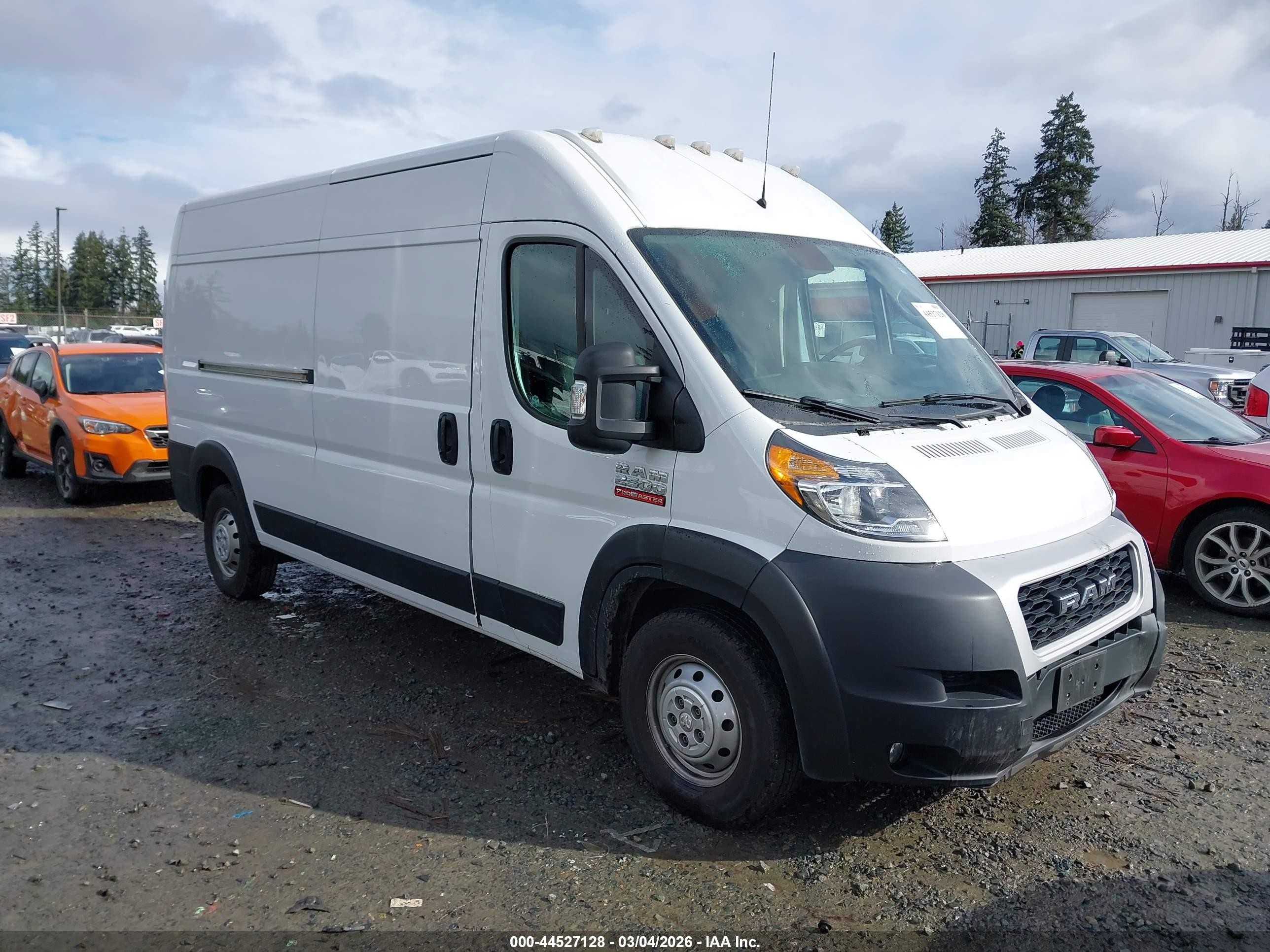 2021 Ram ProMaster, VIN 3C6ERVDG2ME508314 — Side