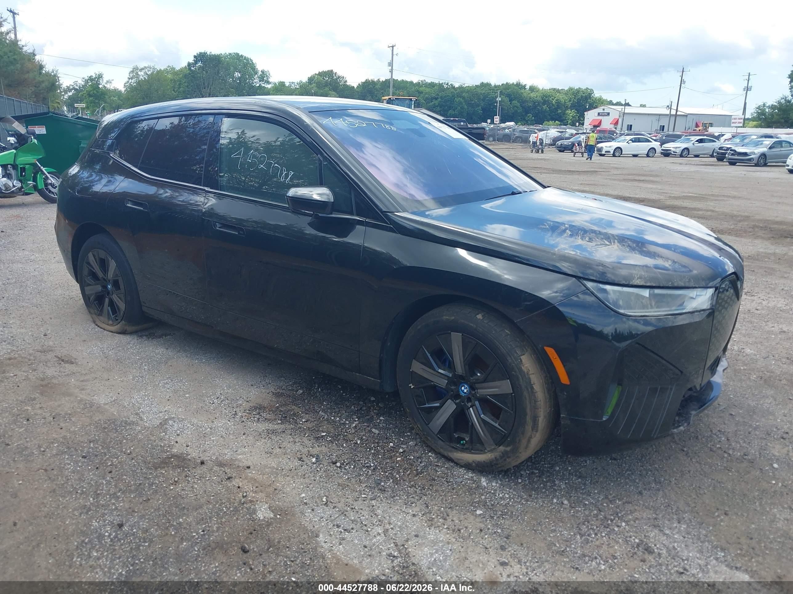 2025 BMW iX xDrive50, VIN WB523CF00SCT83556 — Interior fire