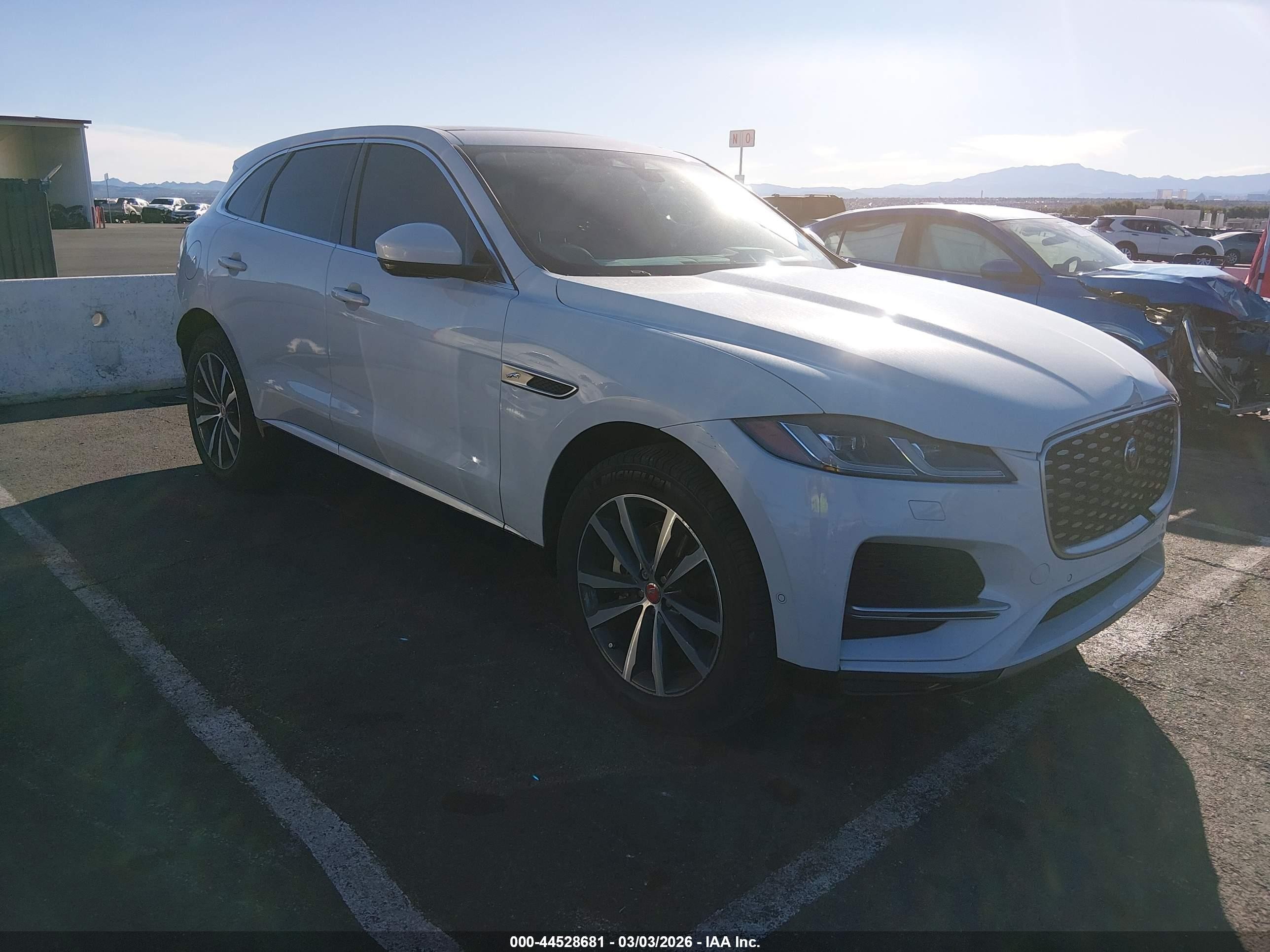 2021 Jaguar F-Pace S, VIN SADCJ2EX0MA680918 — Front end
