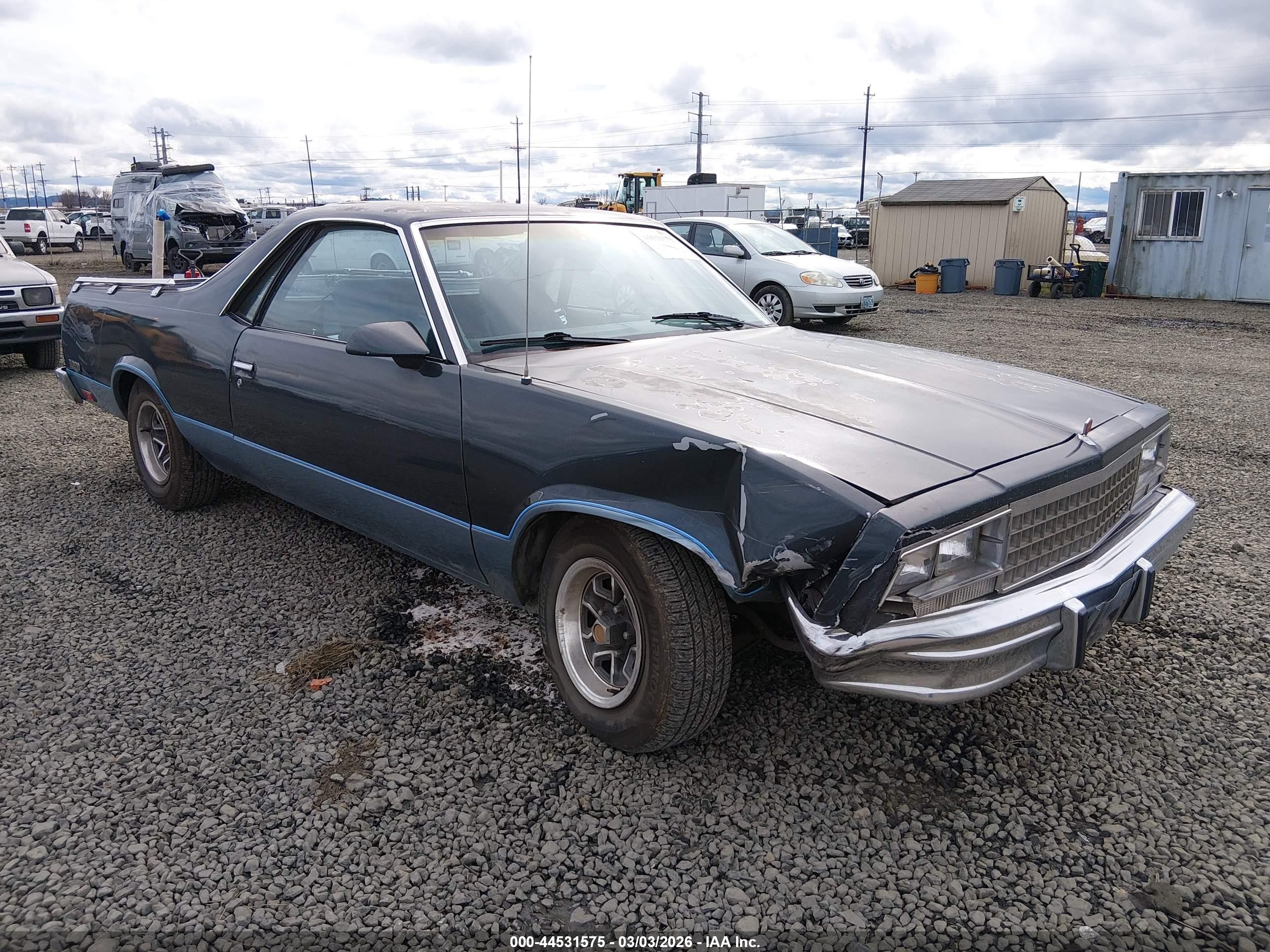 1986 Chevrolet El Camino SS, VIN 3GCCW80HXGS901878 — Normal wear