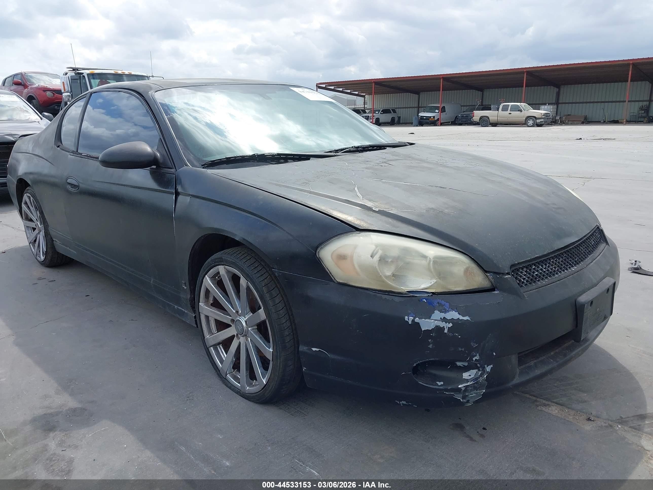 2006 Chevrolet Monte Carlo LT 3.5L, VIN 2G1WM15K769238837 — Front end