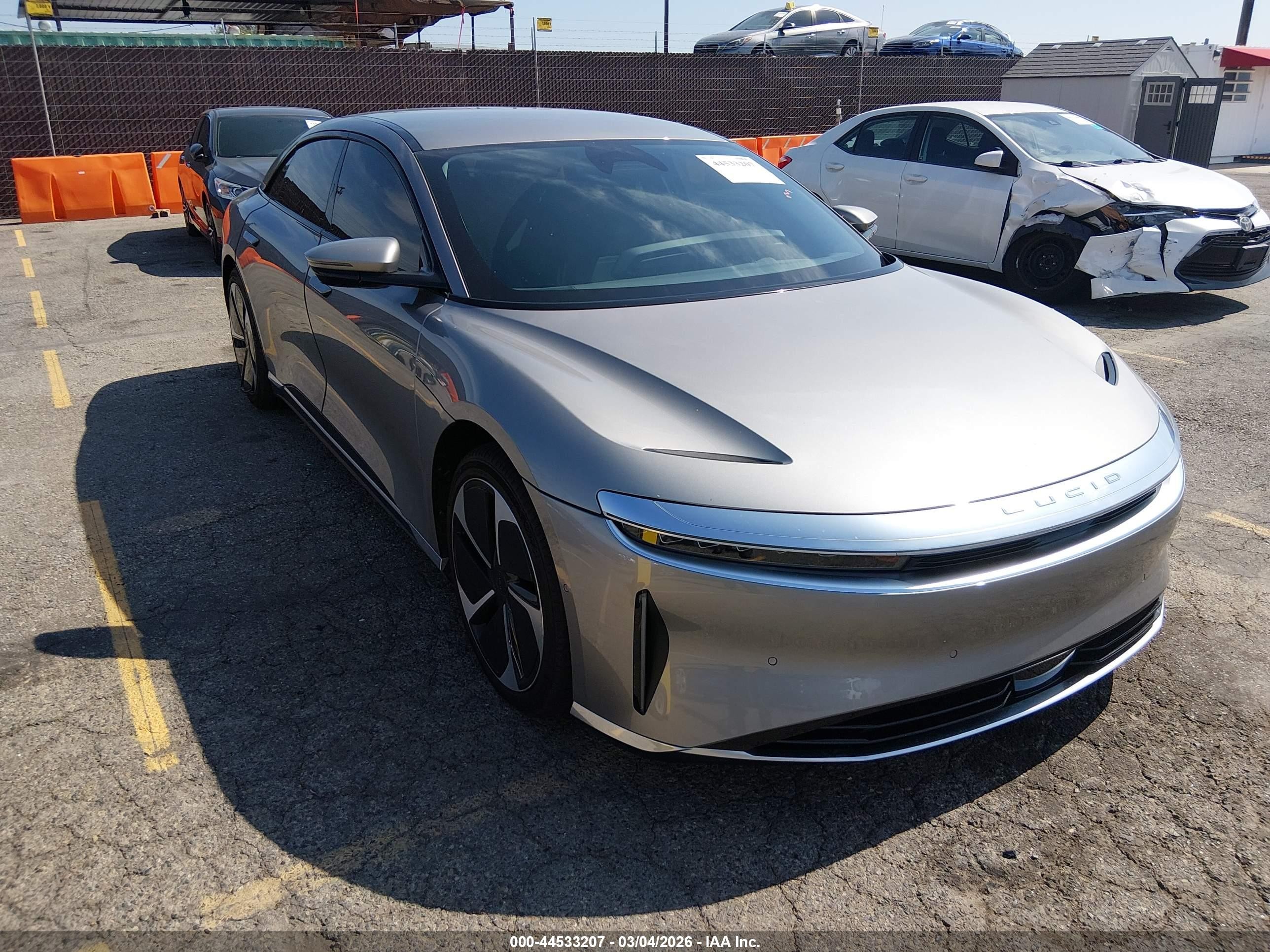 2026 Lucid Air Touring, VIN 50EA1TEA8TA047856 — Side