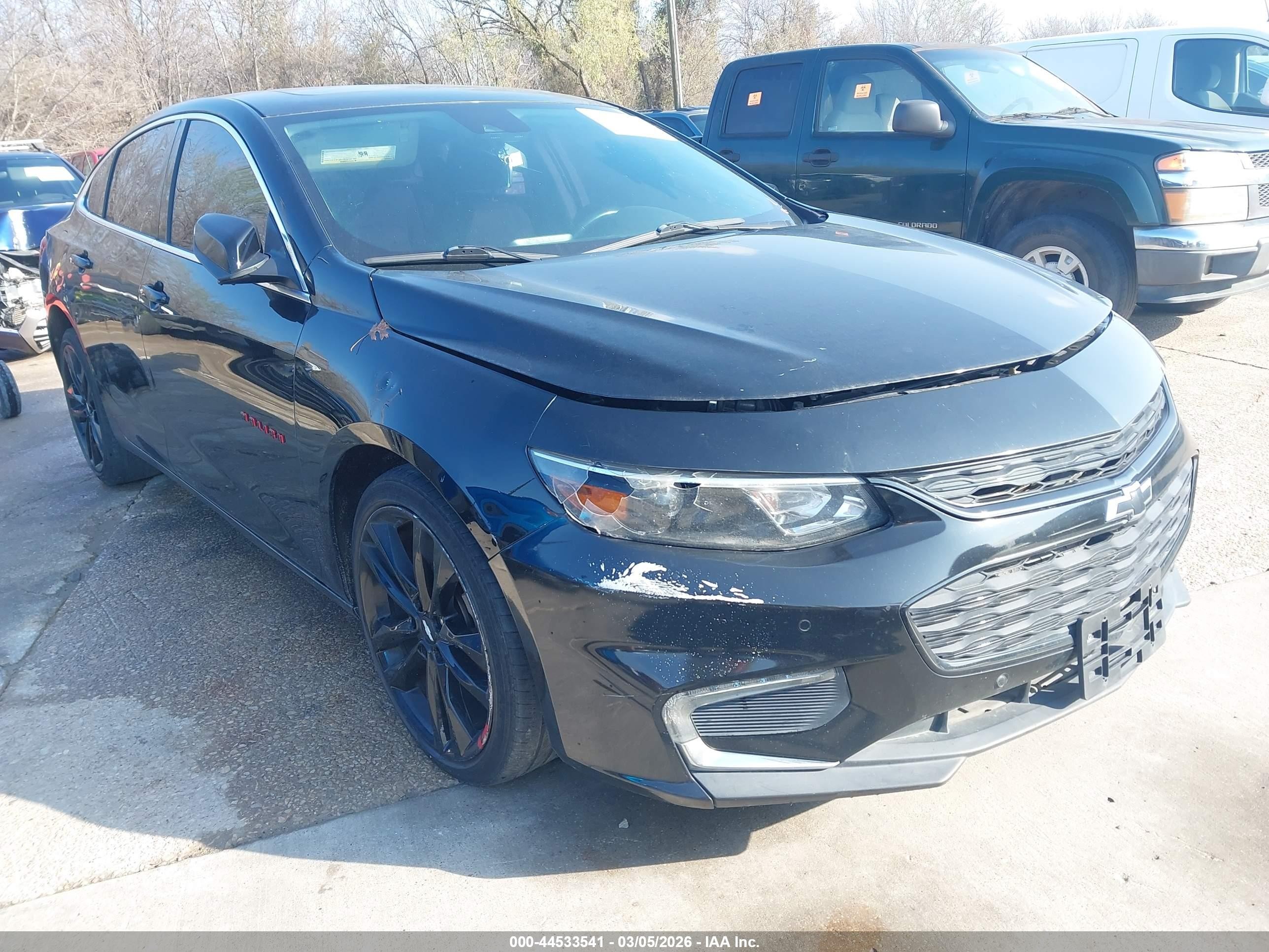2018 Chevrolet Malibu LT, VIN 1G1ZD5ST3JF163118 — Hail