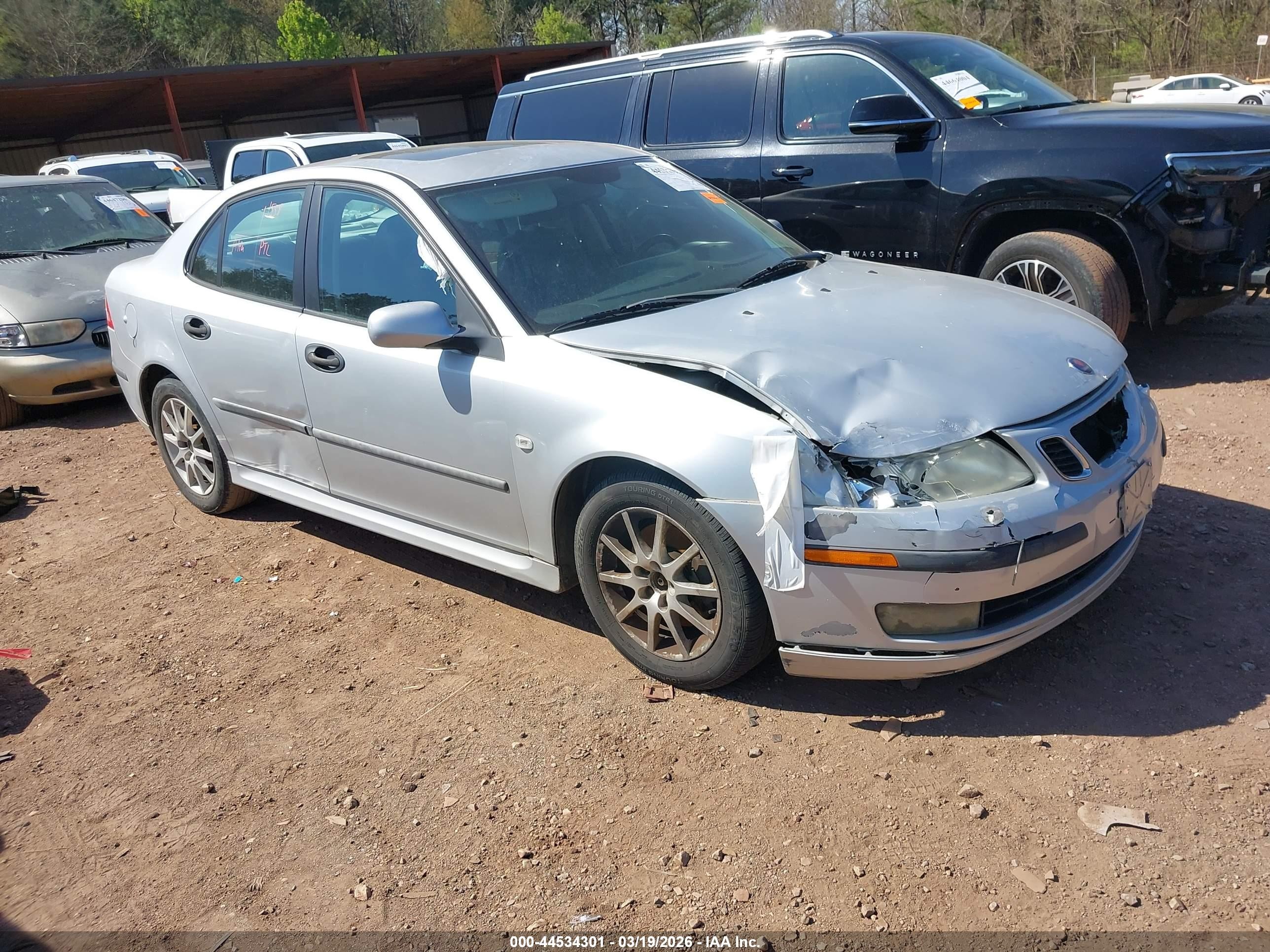 2005 Saab 9-3 Arc, VIN YS3FD49Y551016901 — Front end