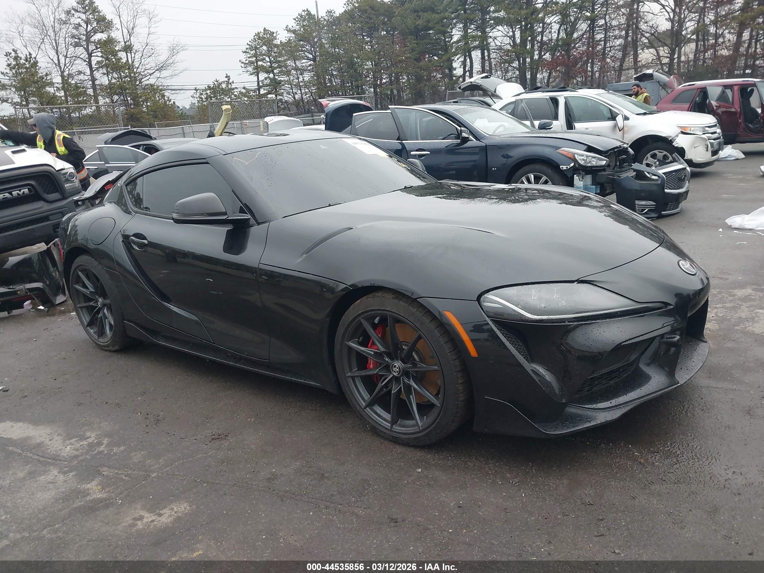 2023 Toyota Supra Premium, VIN WZ1DB0G01PW059214 — Rear end