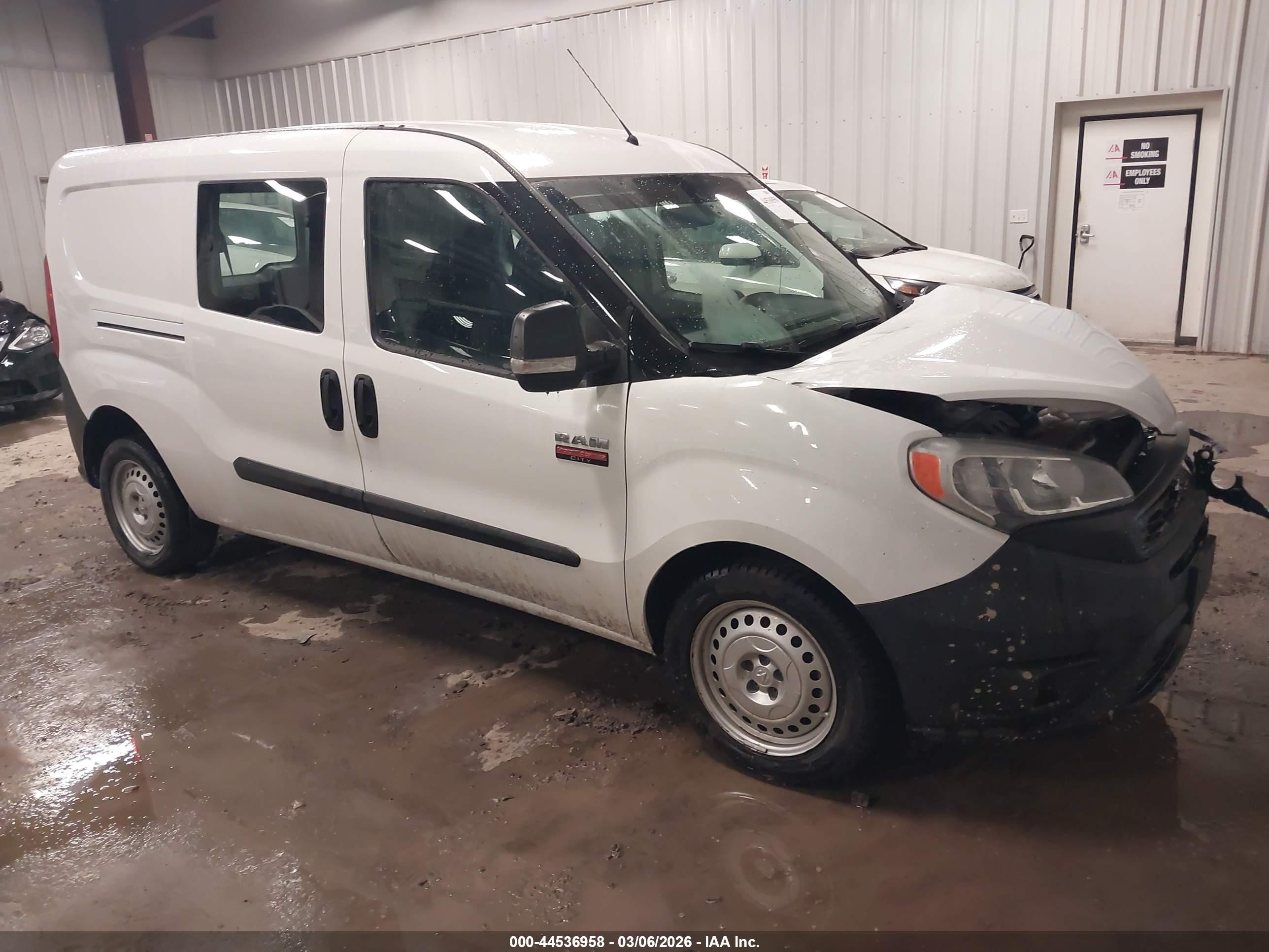 2021 Ram ProMaster City Cargo Tradesman, VIN ZFBHRFAB4M6T48563 — Front end