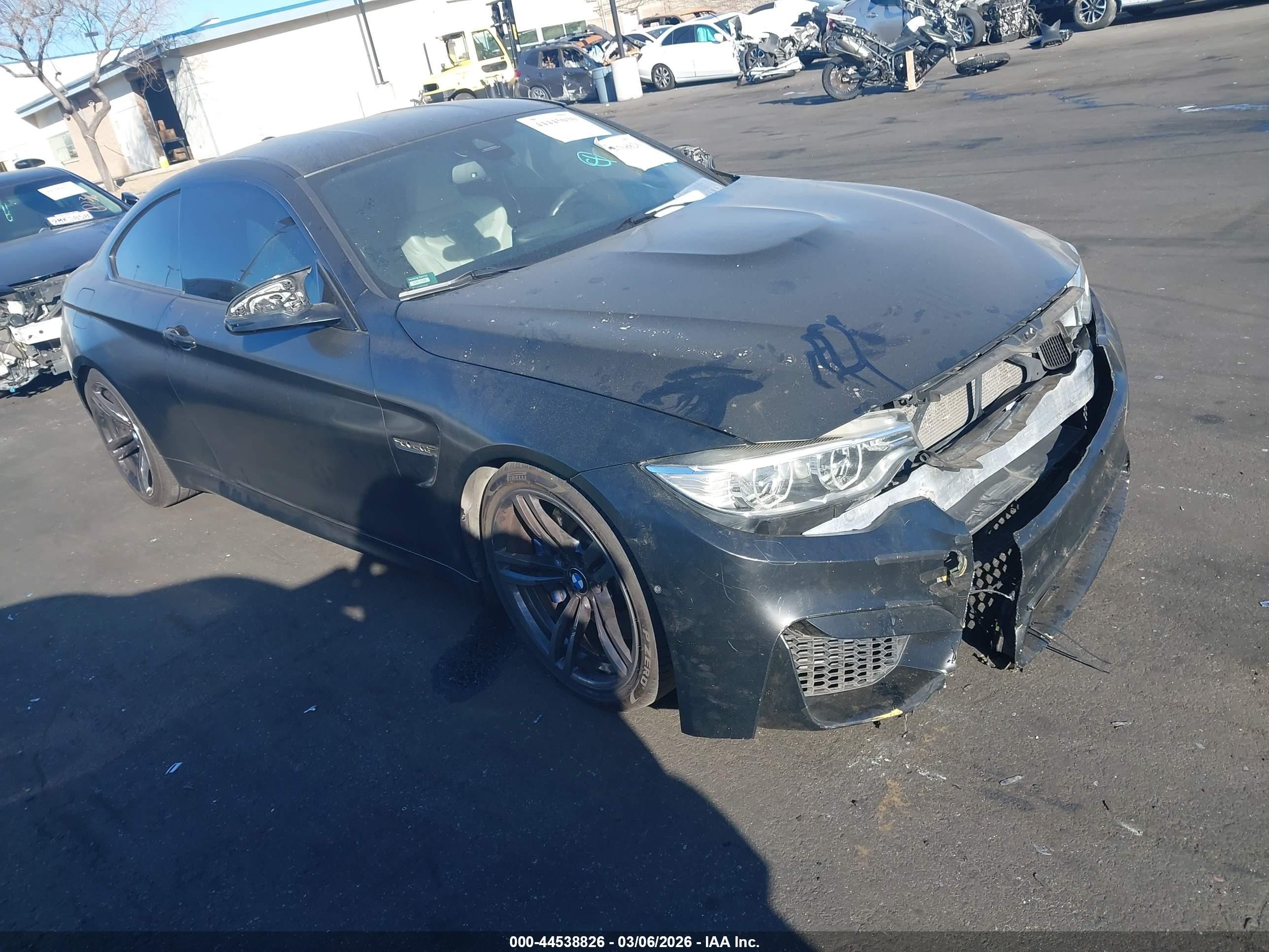 2016 BMW M4, VIN WBS3R9C57GK336234 — Front end