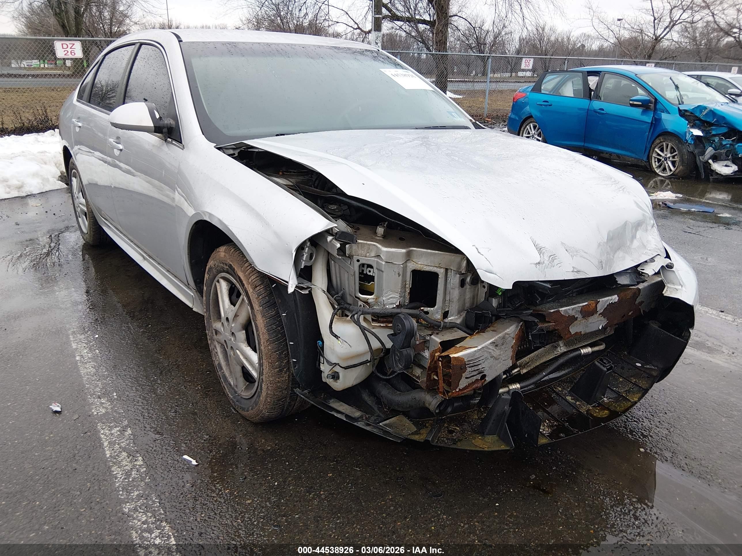 2013 Chevrolet Impala Police, VIN 2G1WD5E36D1250974 — Front end