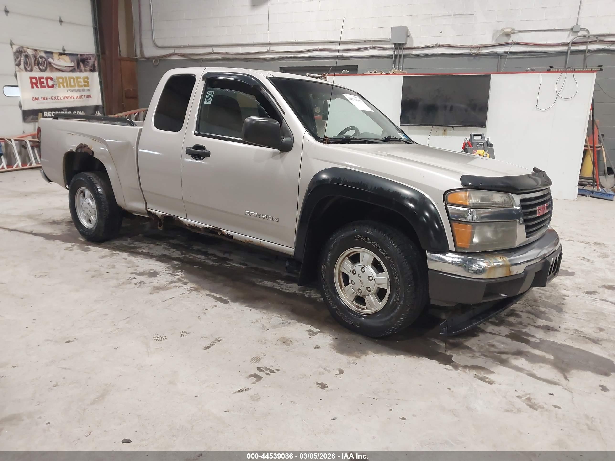 2005 GMC Canyon SL Z85, VIN 1GTCS196858123736 — Механическое