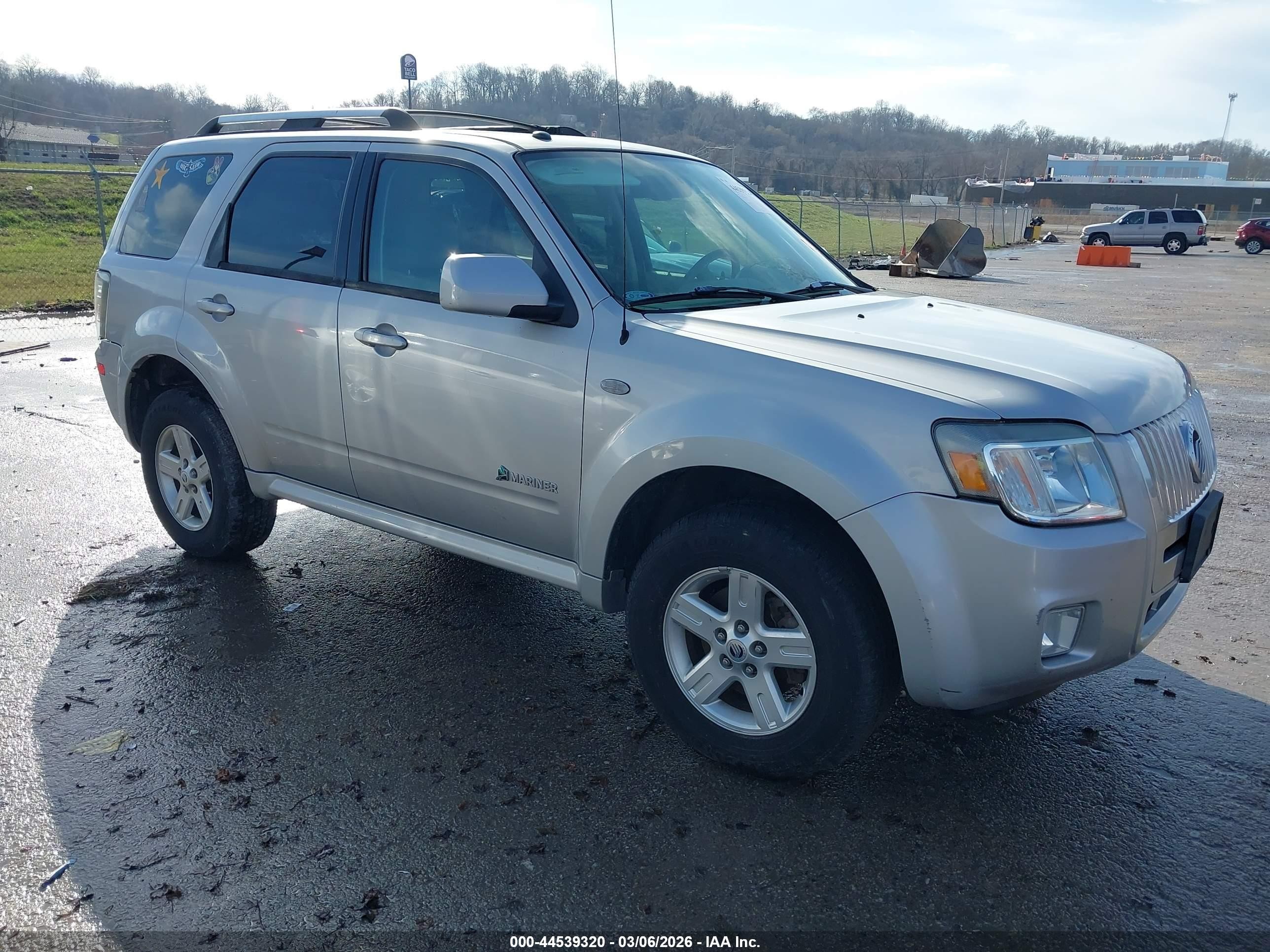 2008 Mercury Mariner, VIN 4M2CU29H88KJ37395 — Mechanical