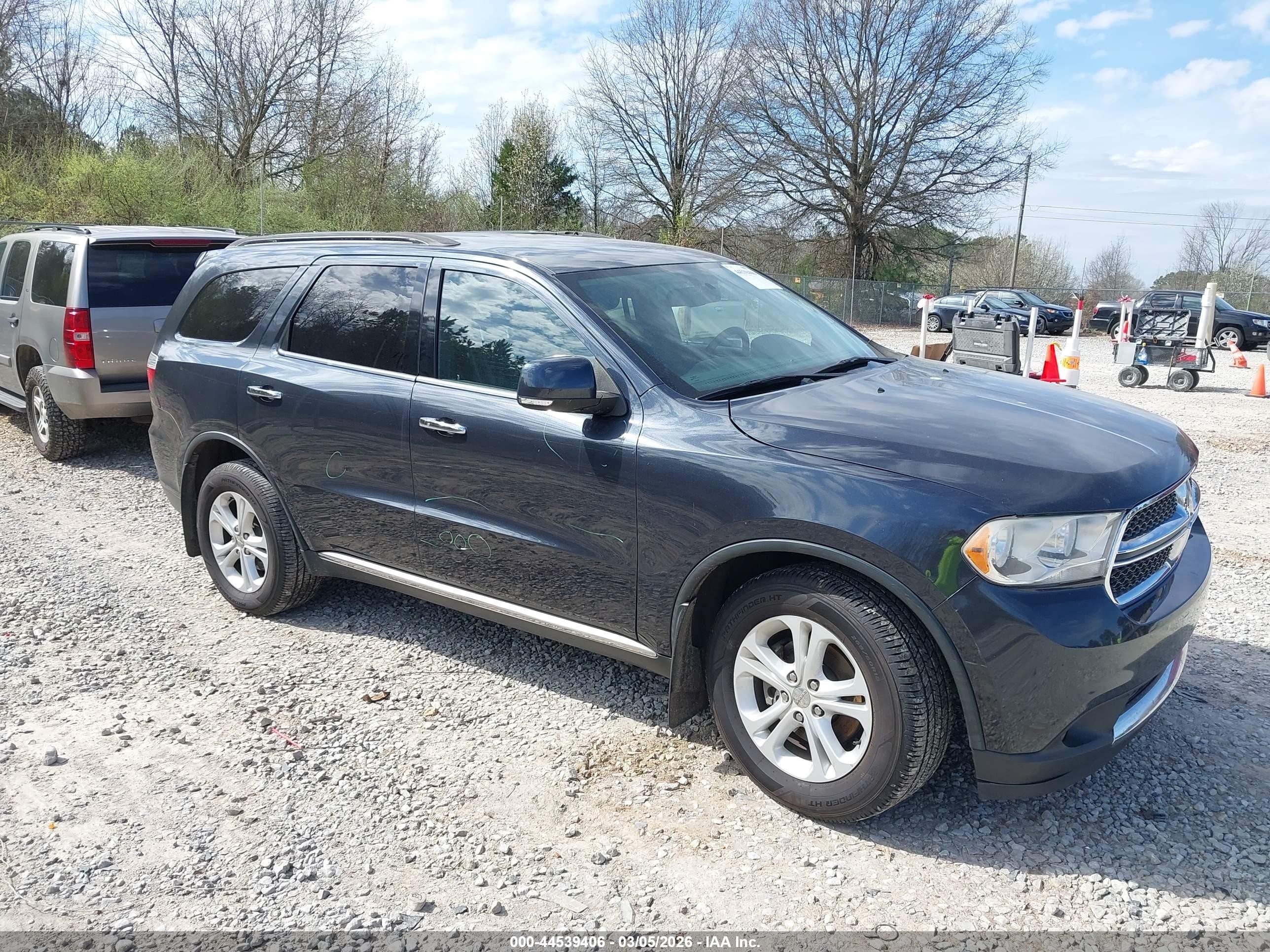 2013 Dodge Durango Crew, VIN 1C4RDHDG4DC508641 — Not stated