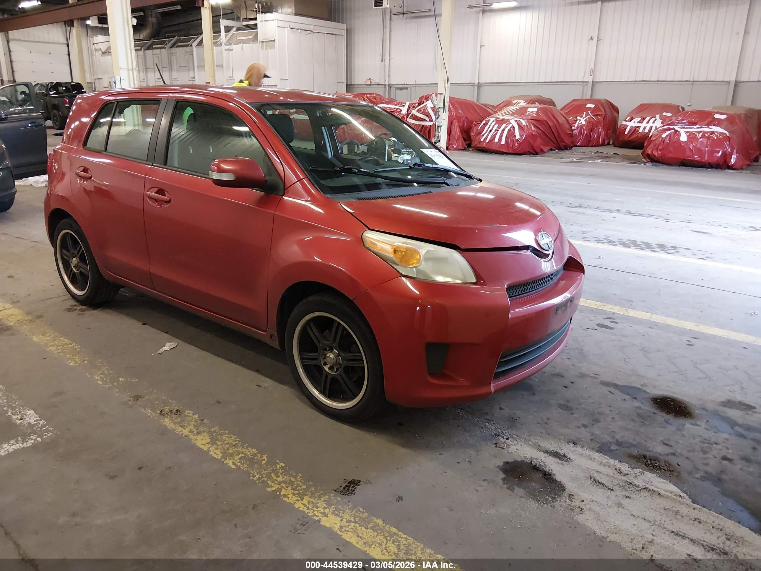 2010 Scion xD, VIN JTKKU4B48A1006749 — Rear end