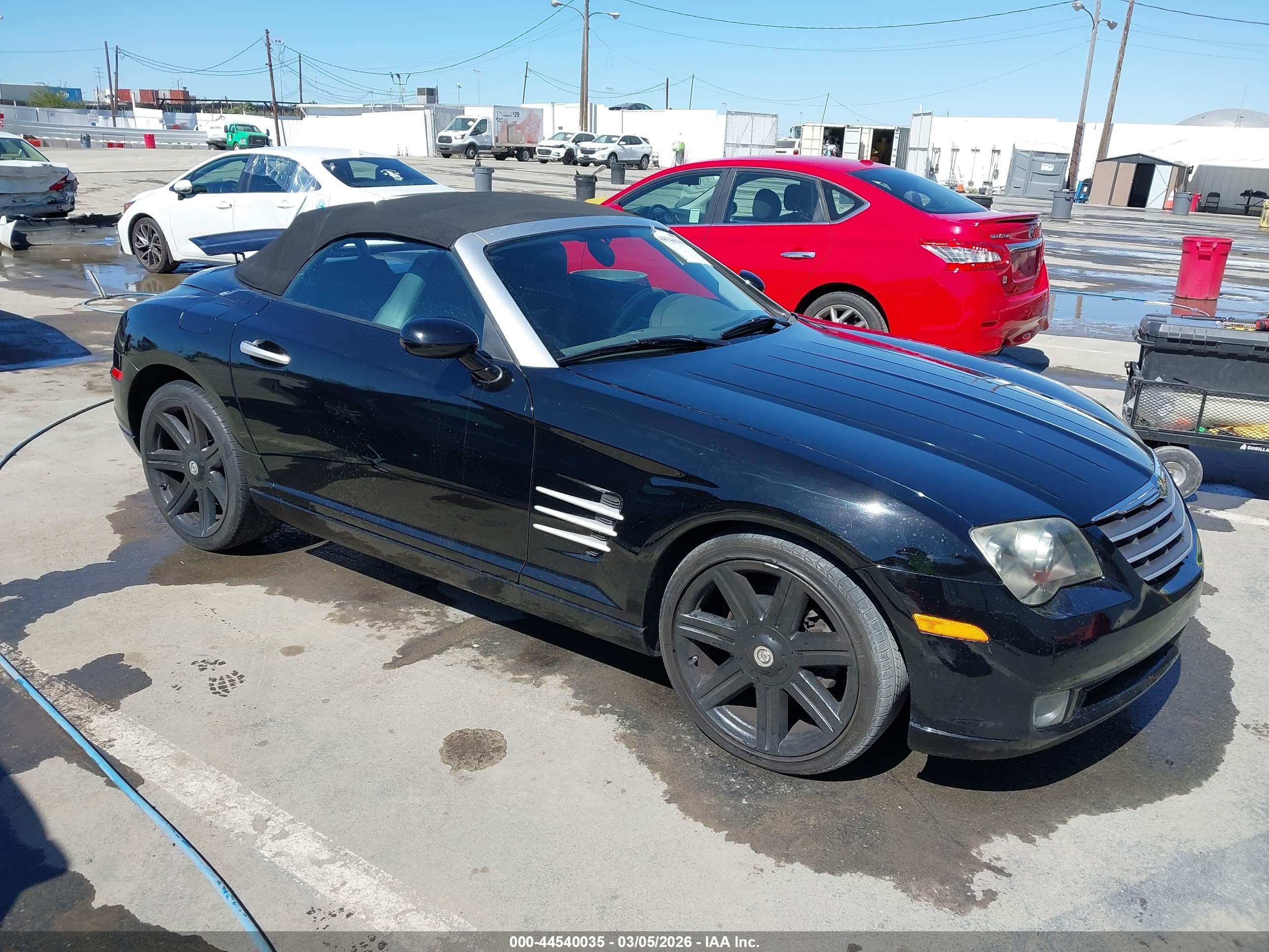 2006 Chrysler Crossfire Limited, VIN 1C3AN65L26X061737 — Rear end