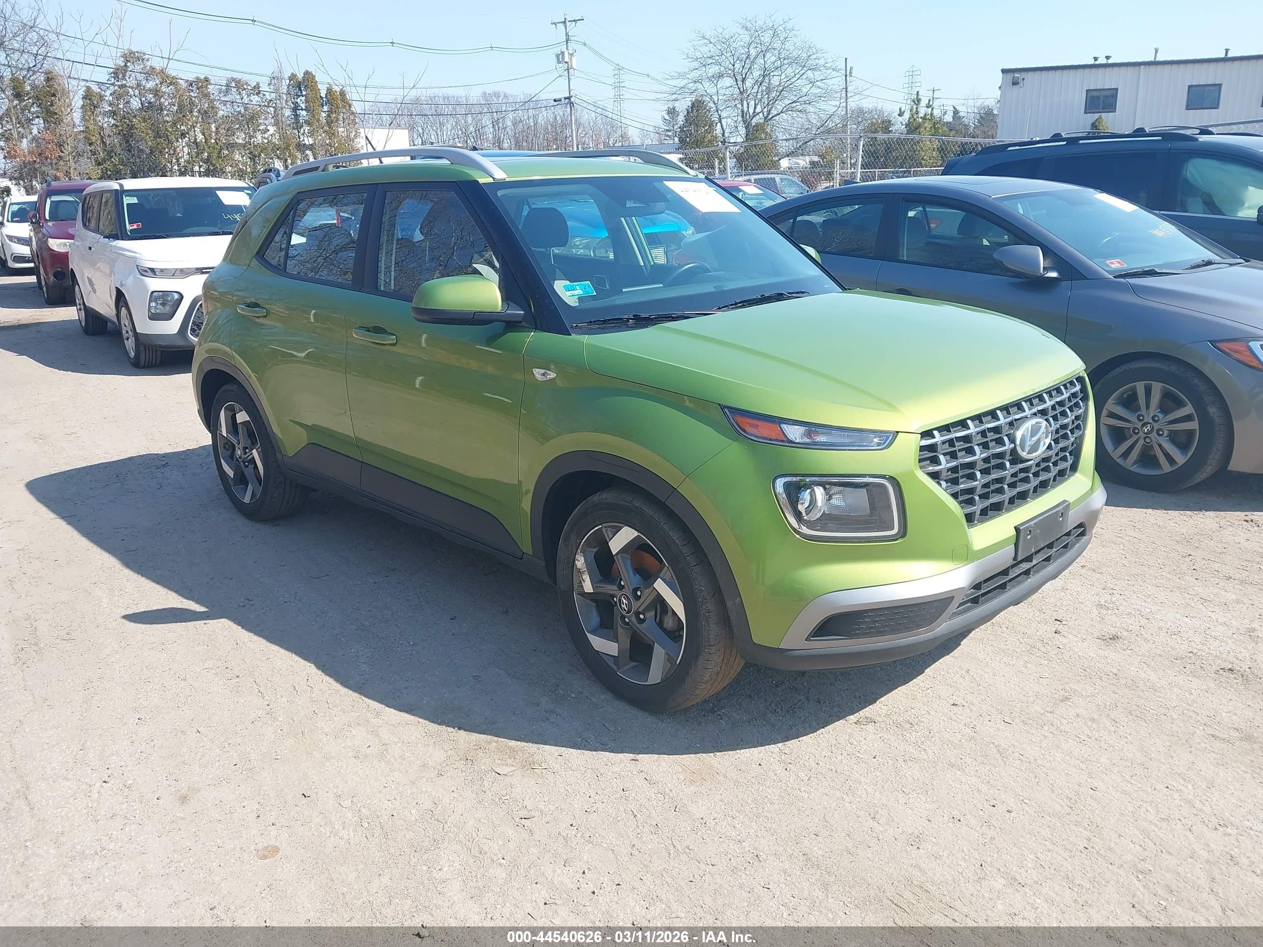 2023 Hyundai Venue SEL, VIN KMHRC8A36PU276574 — Front end