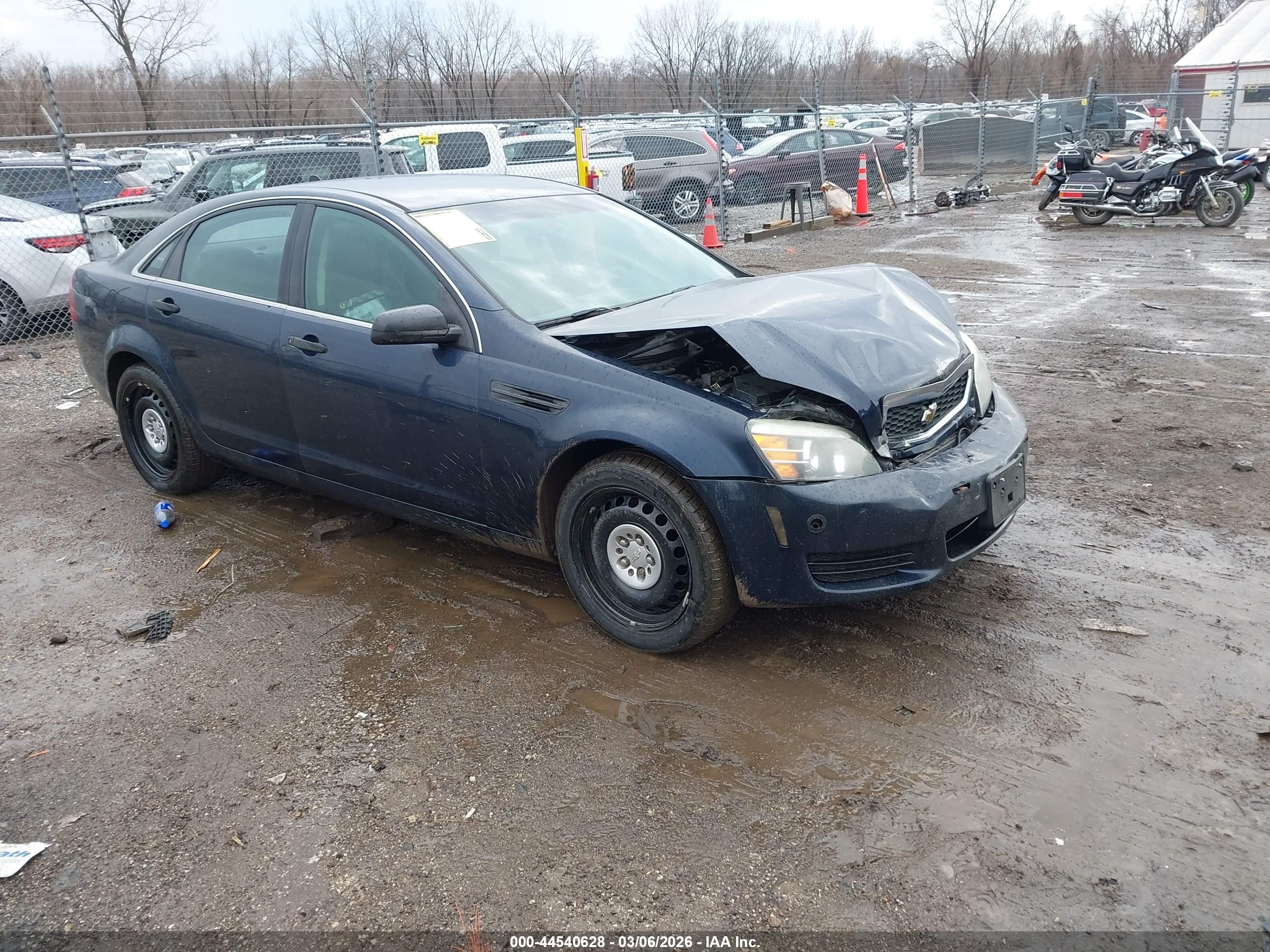 2013 Chevrolet Caprice Police Police, VIN 6G1MK5U24DL819257 — Front end