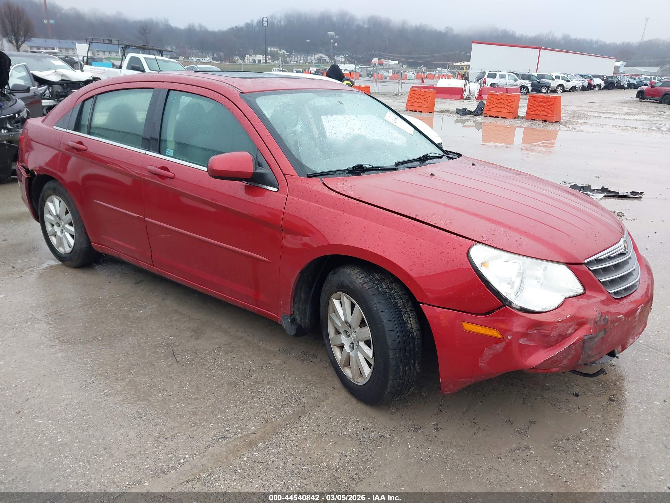 2007 Chrysler Sebring, VIN 1C3LC46K37N517122 — Rollover