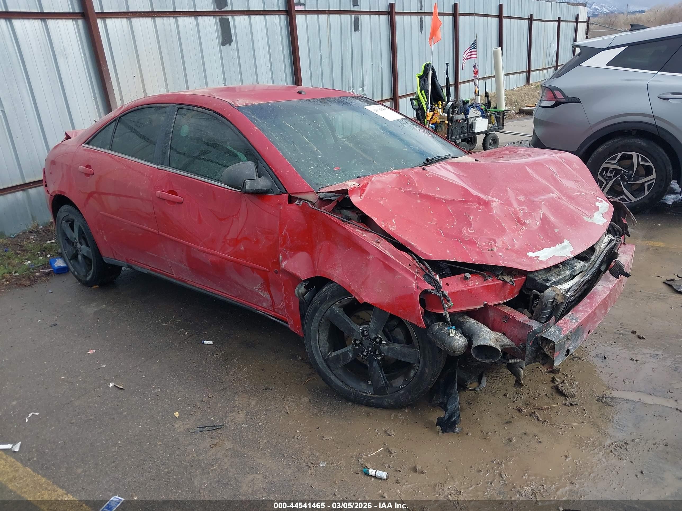 2006 Pontiac G6 GTP, VIN 1G2ZM551464118794 — Опрокидывание