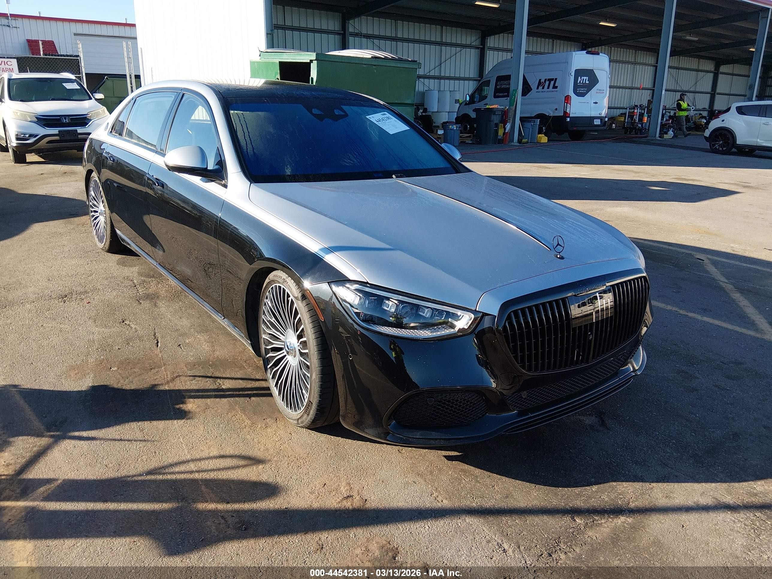 2022 Mercedes-Benz S 580 Maybach, VIN W1K6X7GB0NA126212 — Theft recovery