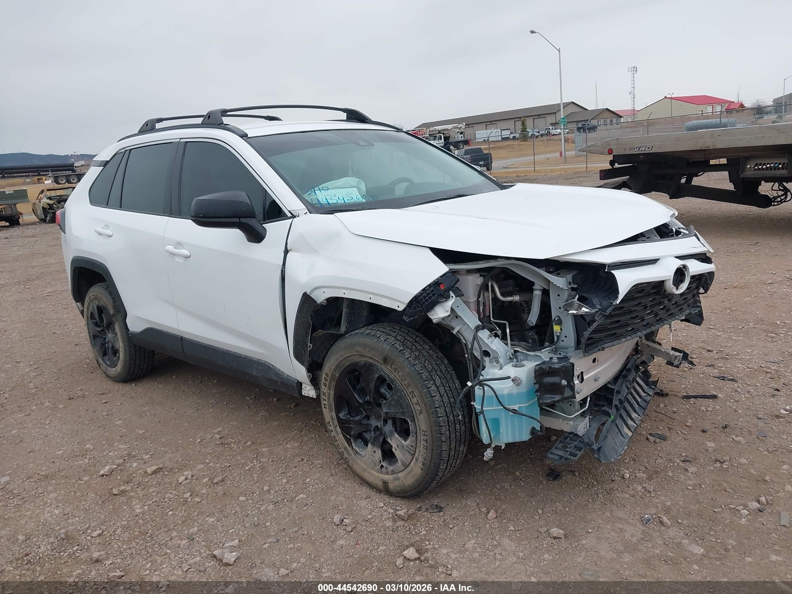 2019 Toyota RAV4 LE, VIN 2T3H1RFV0KW036891 — Front end