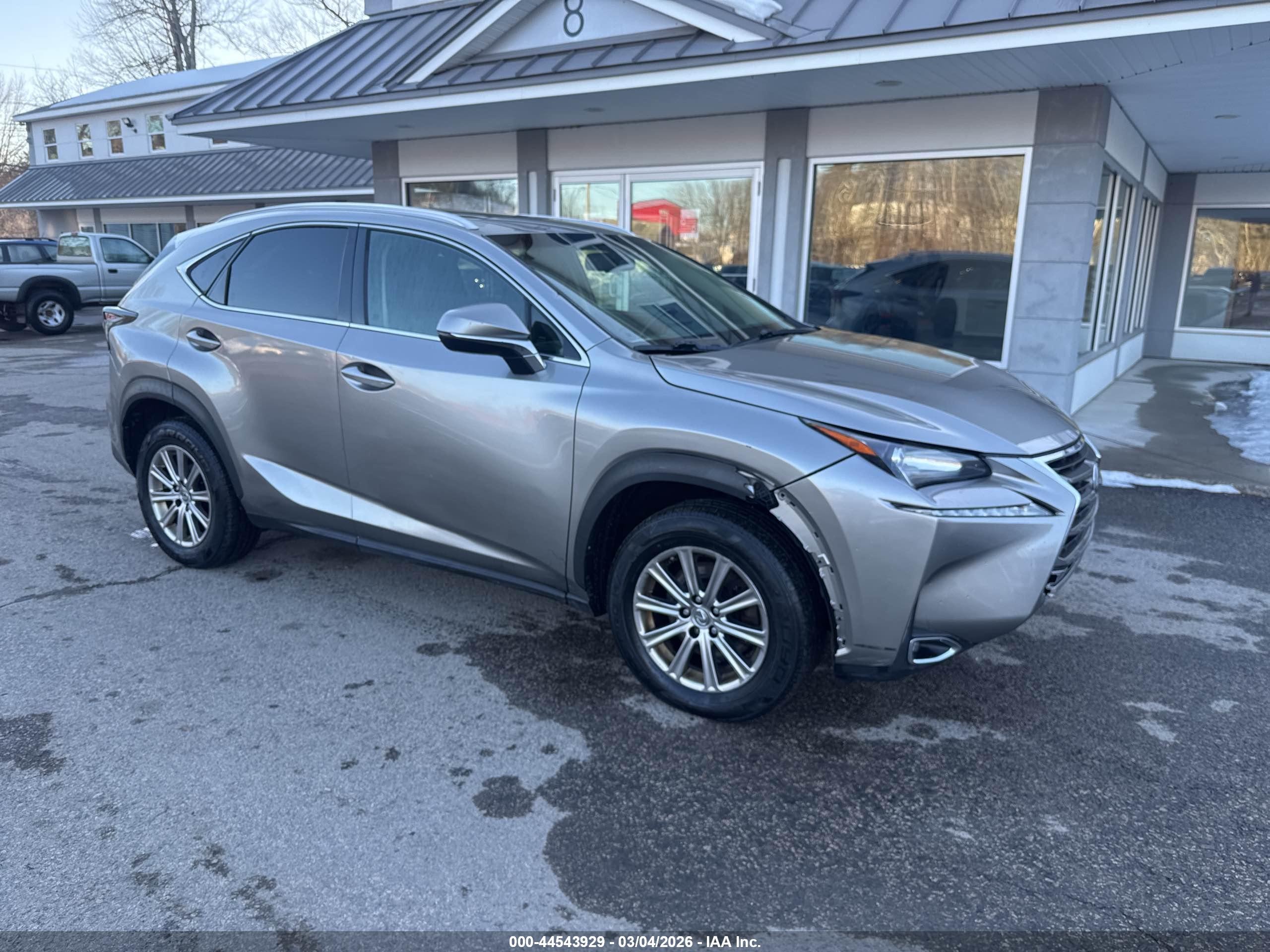 2016 Lexus NX 200t, VIN JTJBARBZ5G2095978 — Auction photo