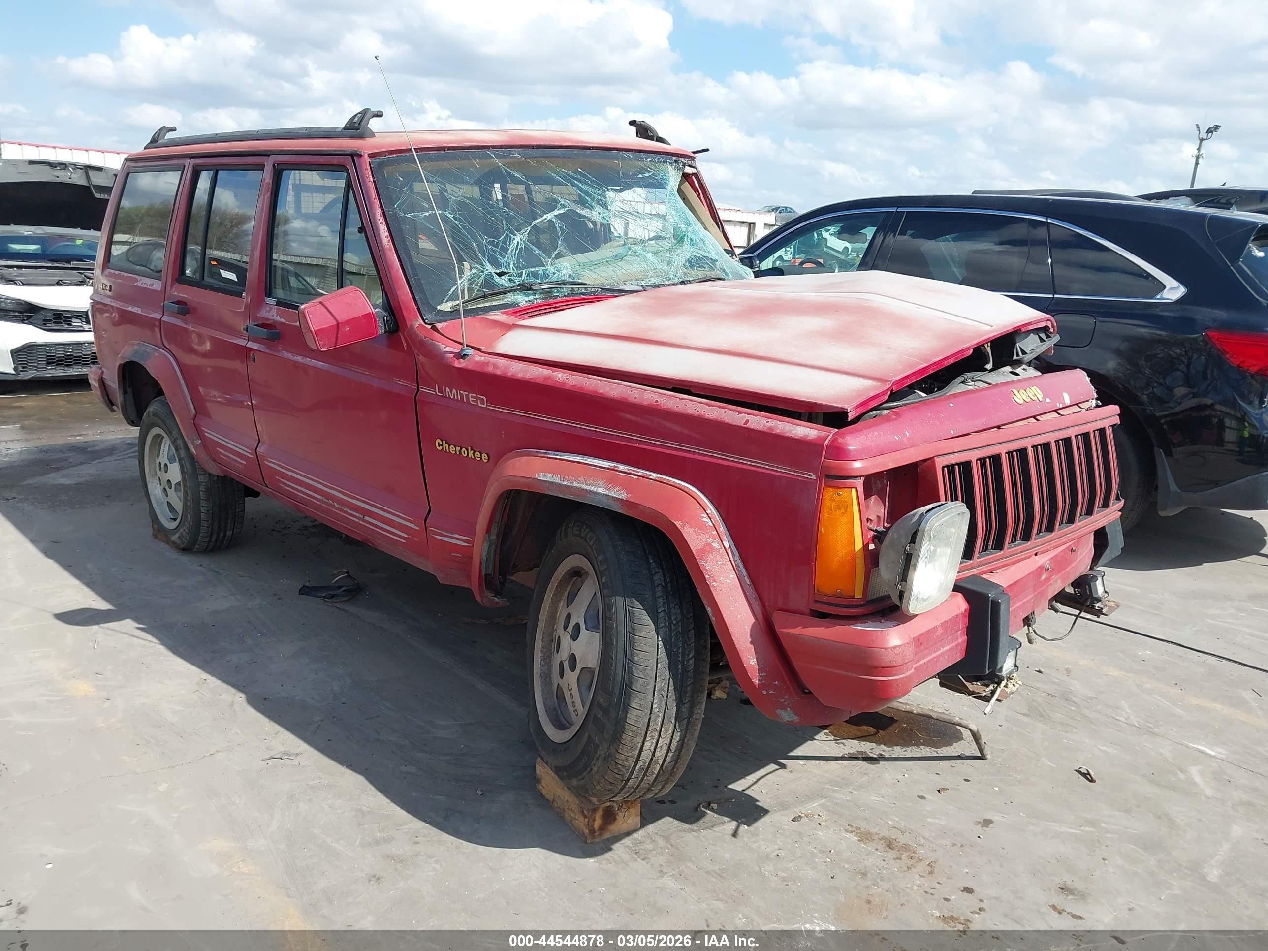 1991 Jeep Cherokee Country, VIN 1J4FJ78S7ML600941 — Side