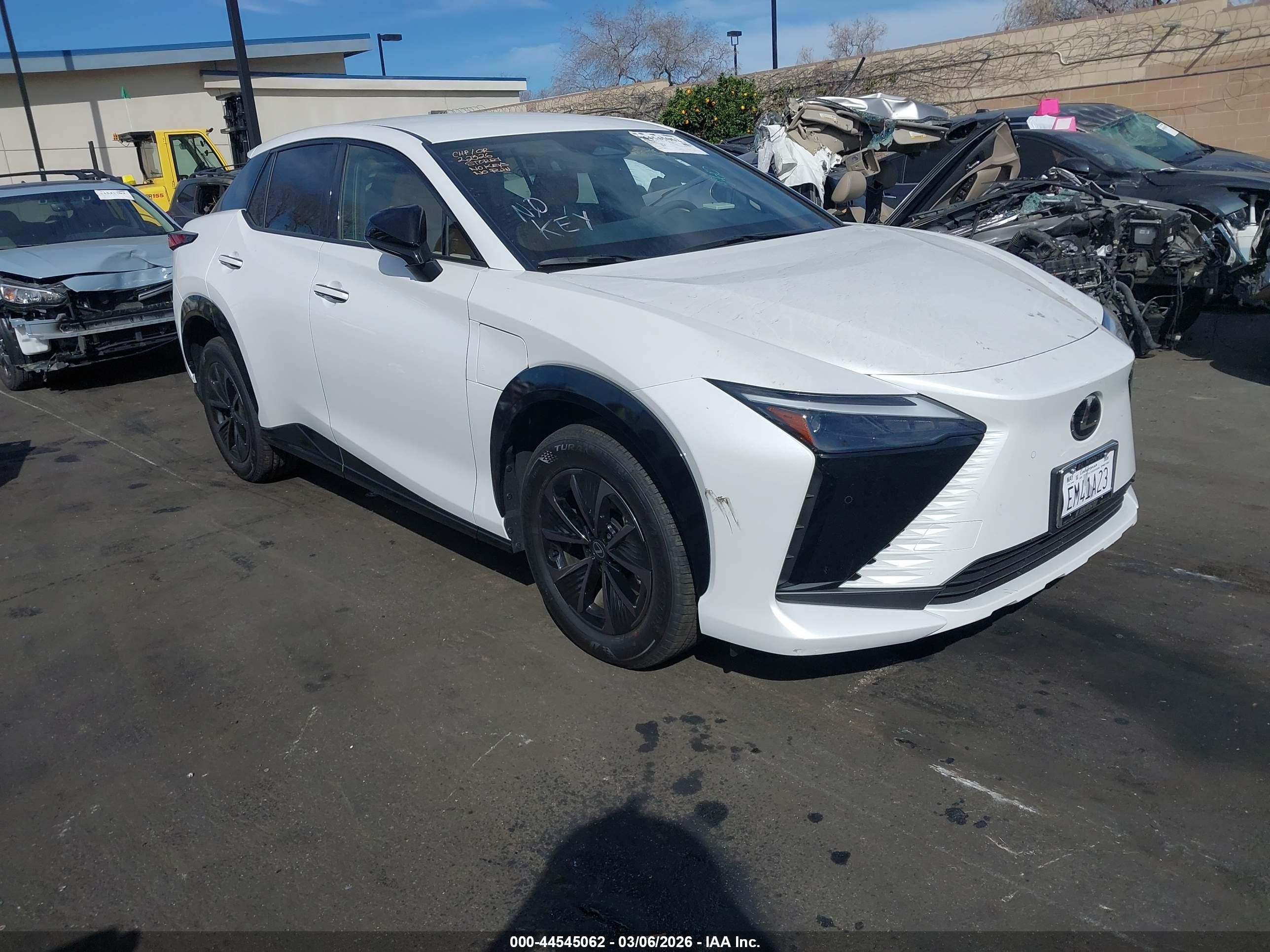2026 Lexus RZ, VIN JTJBDADB5TA001350 — Rear end