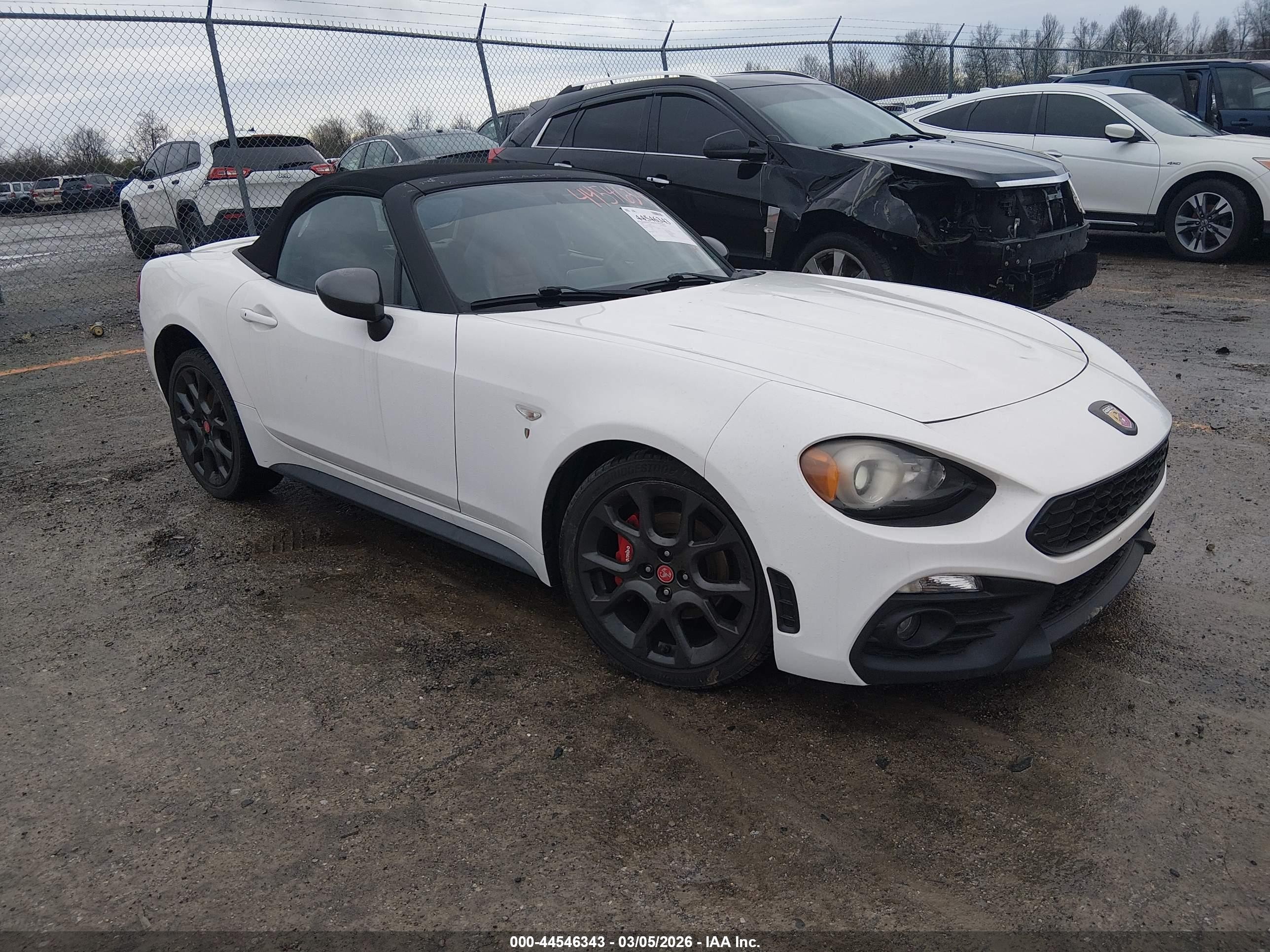 2018 FIAT 124 Spider Abarth, VIN JC1NFAEK5J0134084 — Undercarriage
