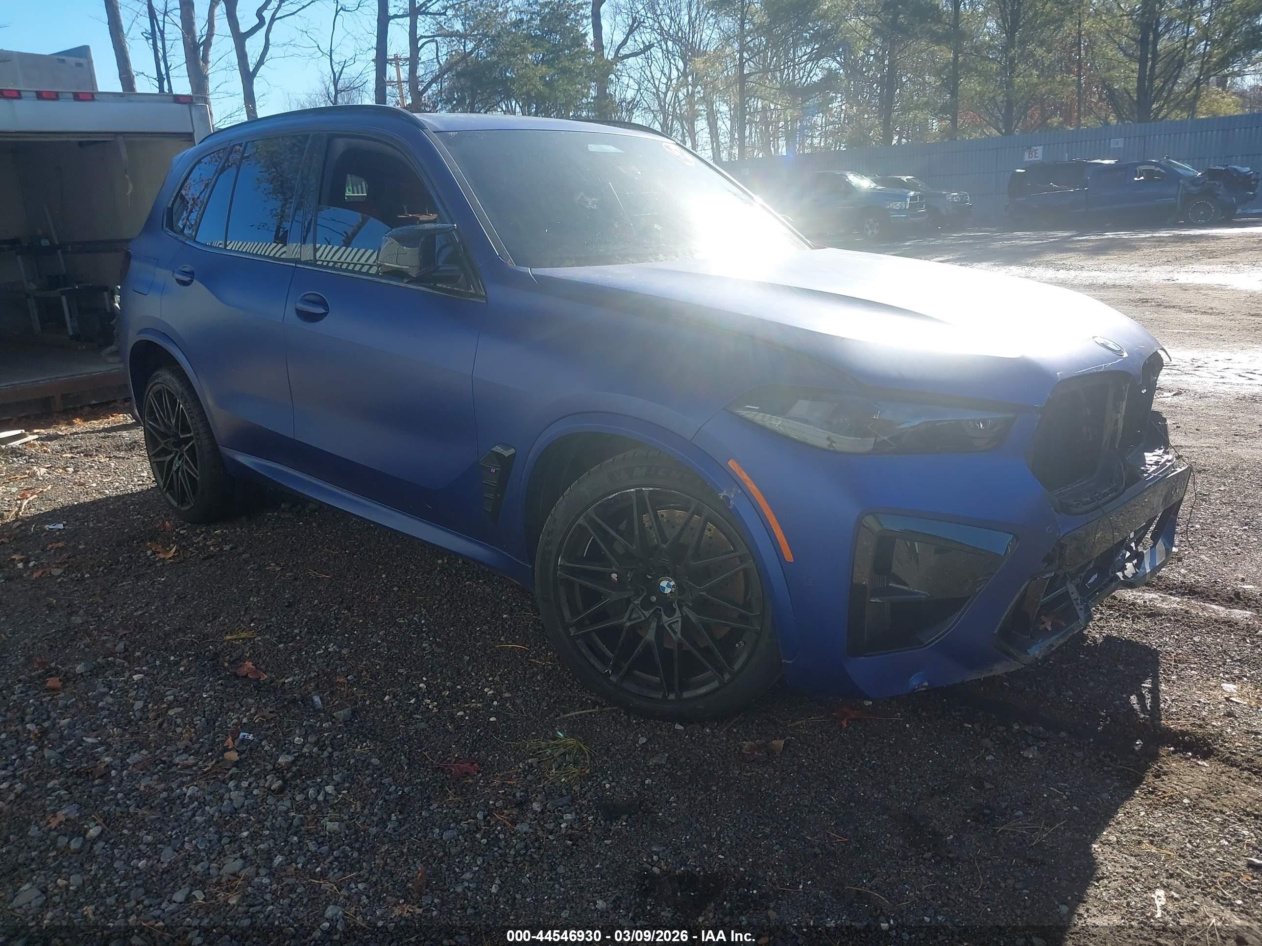 2025 BMW X5 M Competition, VIN 5YM13ET05S9Y79733 — Front end