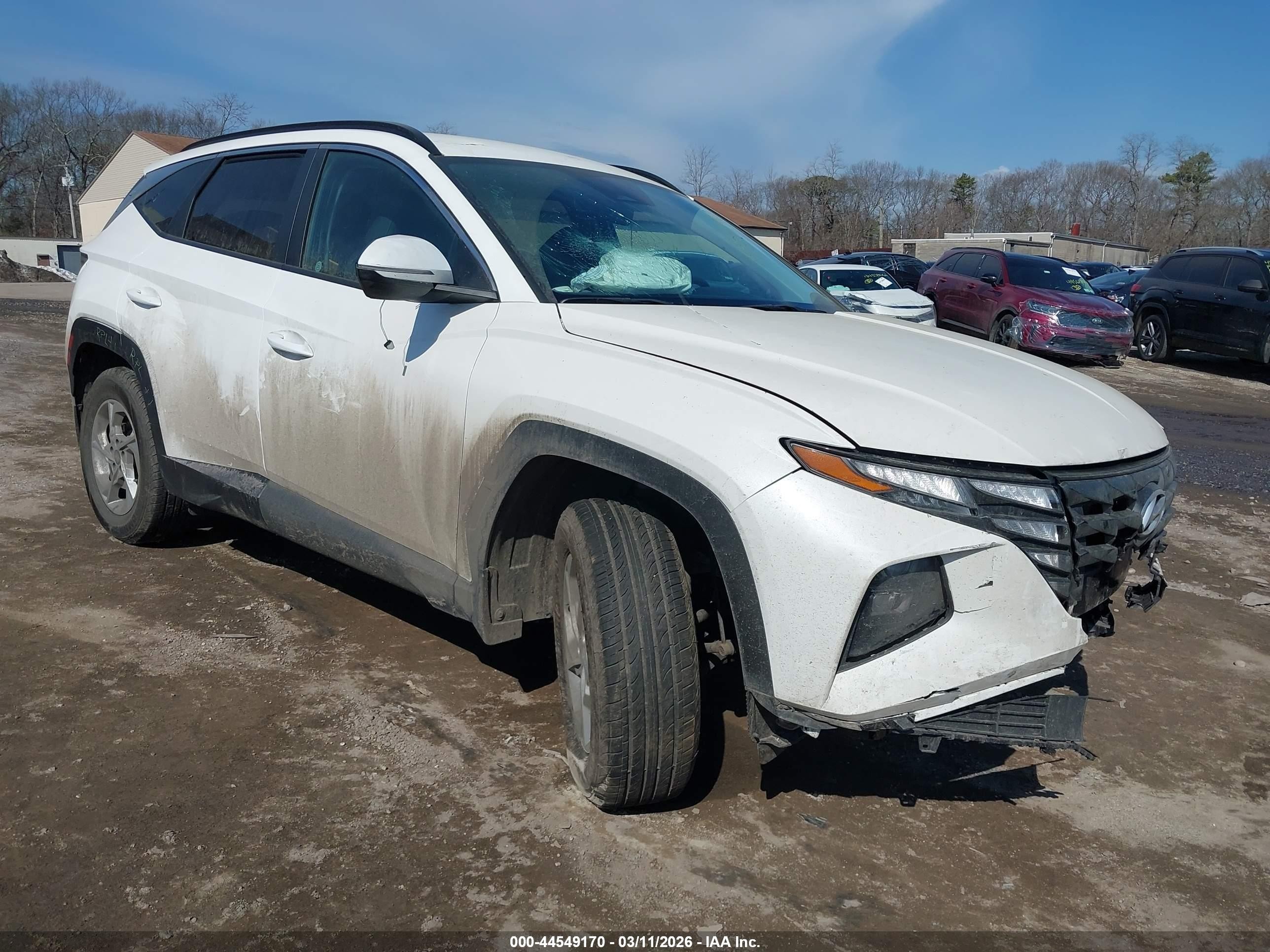 2023 Hyundai Tucson SEL, VIN 5NMJBCAE9PH186853 — Front end