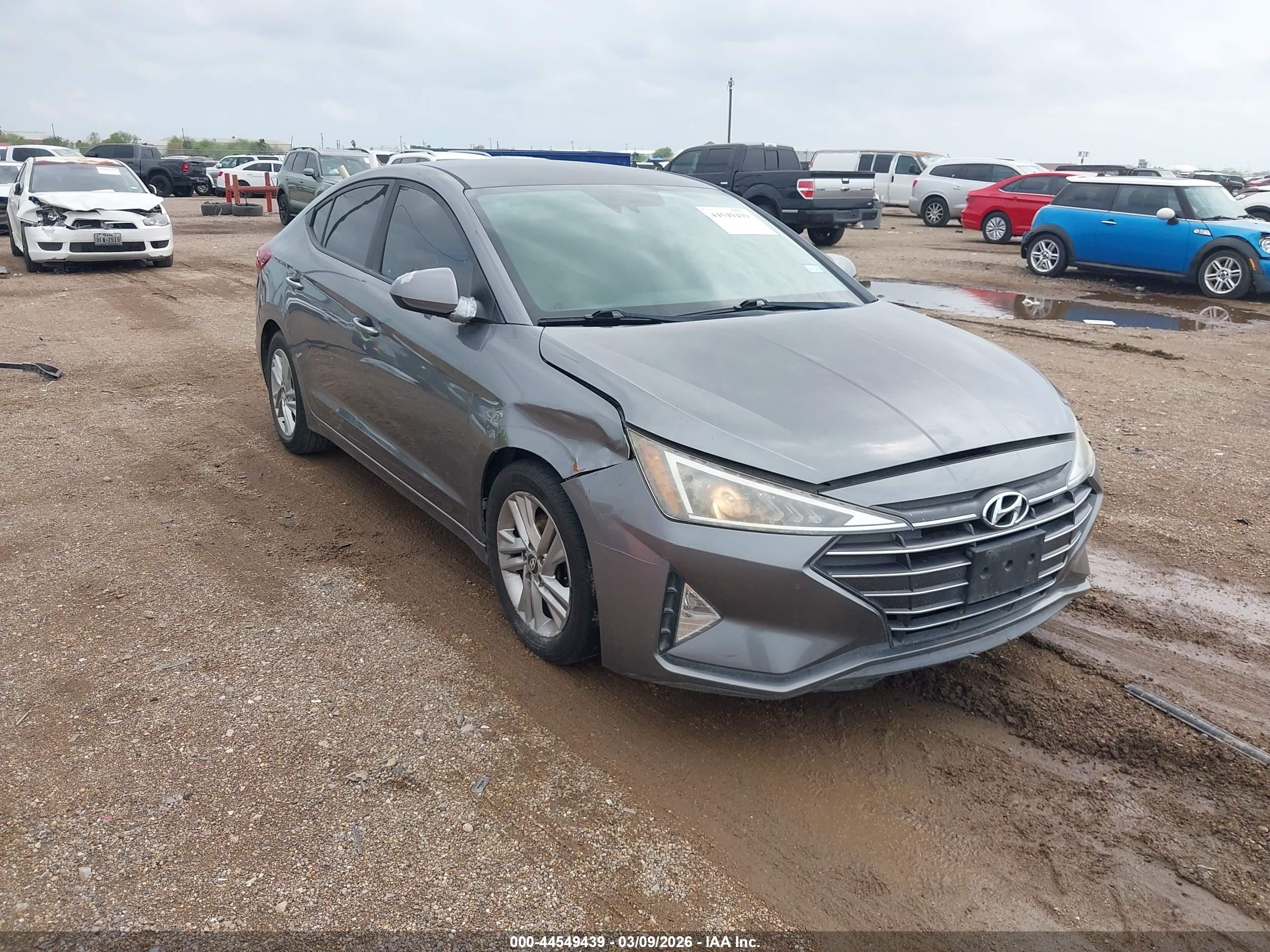 2019 Hyundai Elantra SEL, VIN 5NPD84LF5KH408016 — Not stated