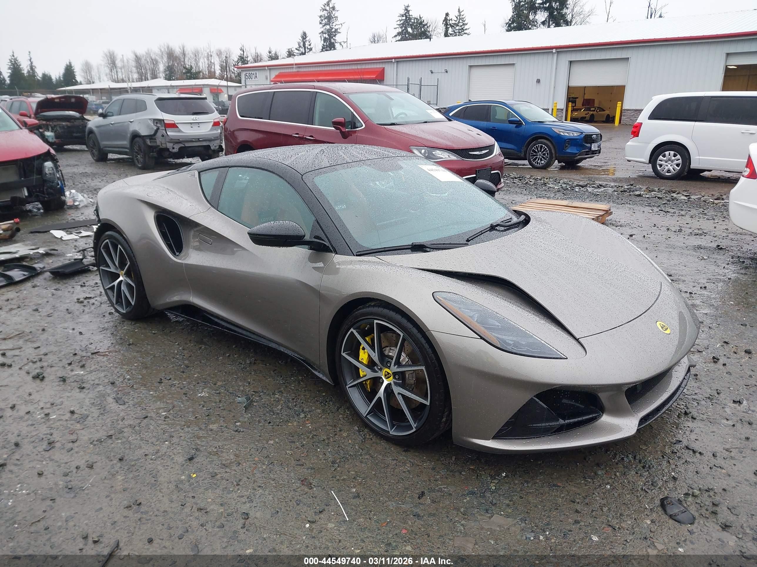 2024 Lotus Emira First Edition, VIN SCCLEKAX3RHB24334 — Rear end