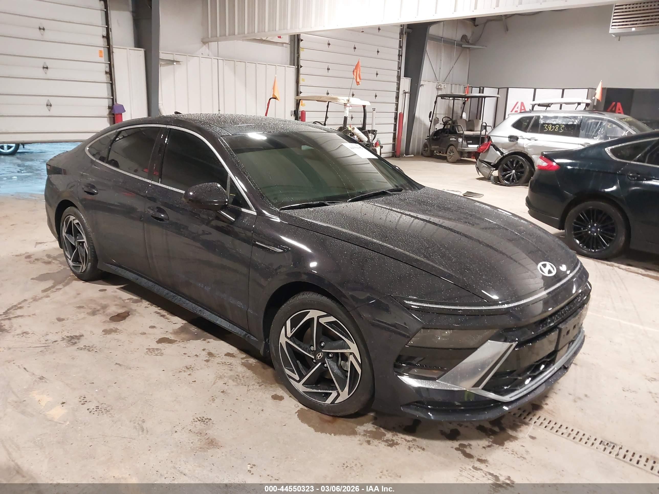 2024 Hyundai Sonata SEL, VIN KMHL14JA0RA392523 — Пожар в салоне