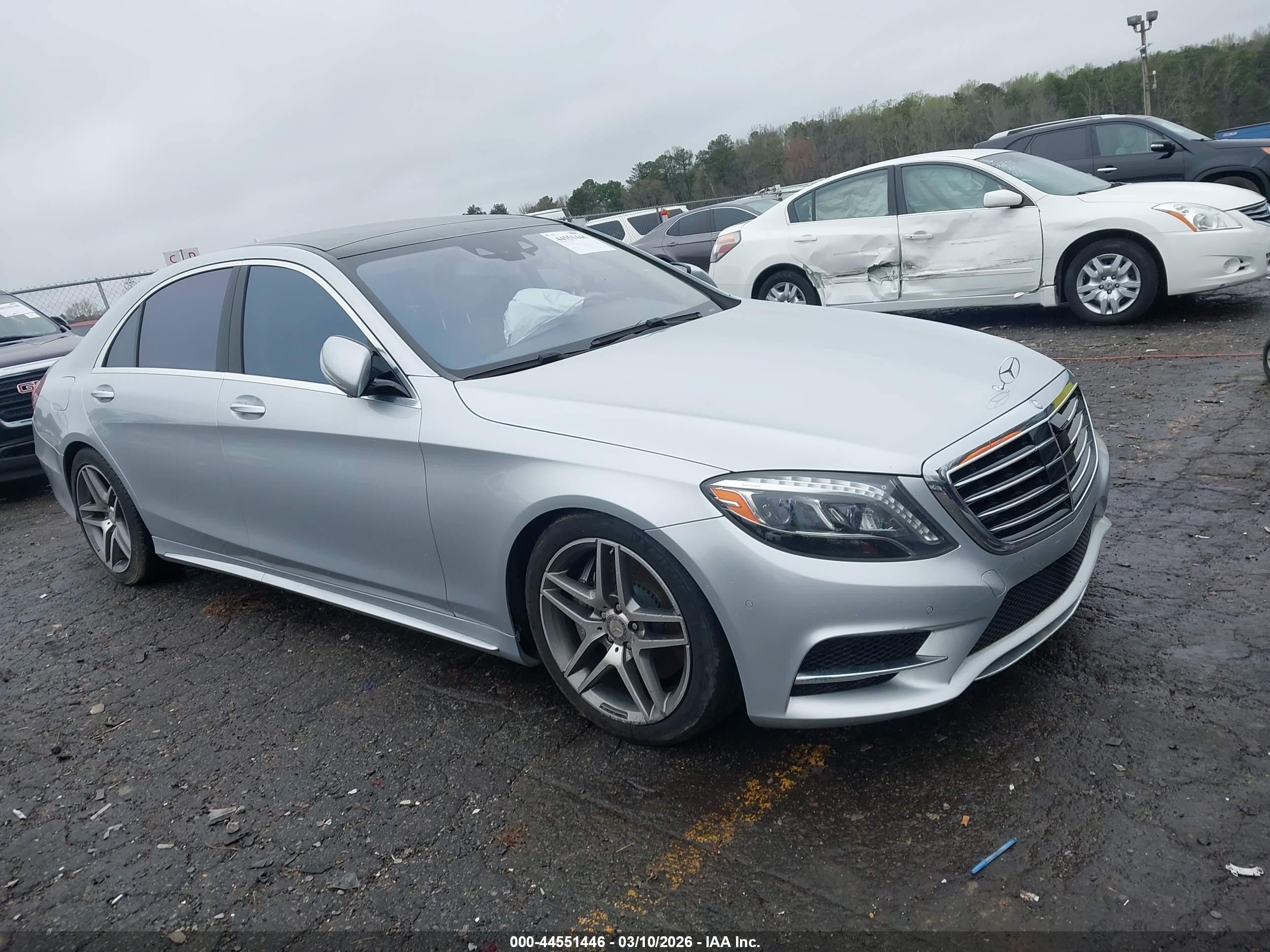 2015 Mercedes-Benz S 550, VIN WDDUG8CBXFA185028 — Theft recovery