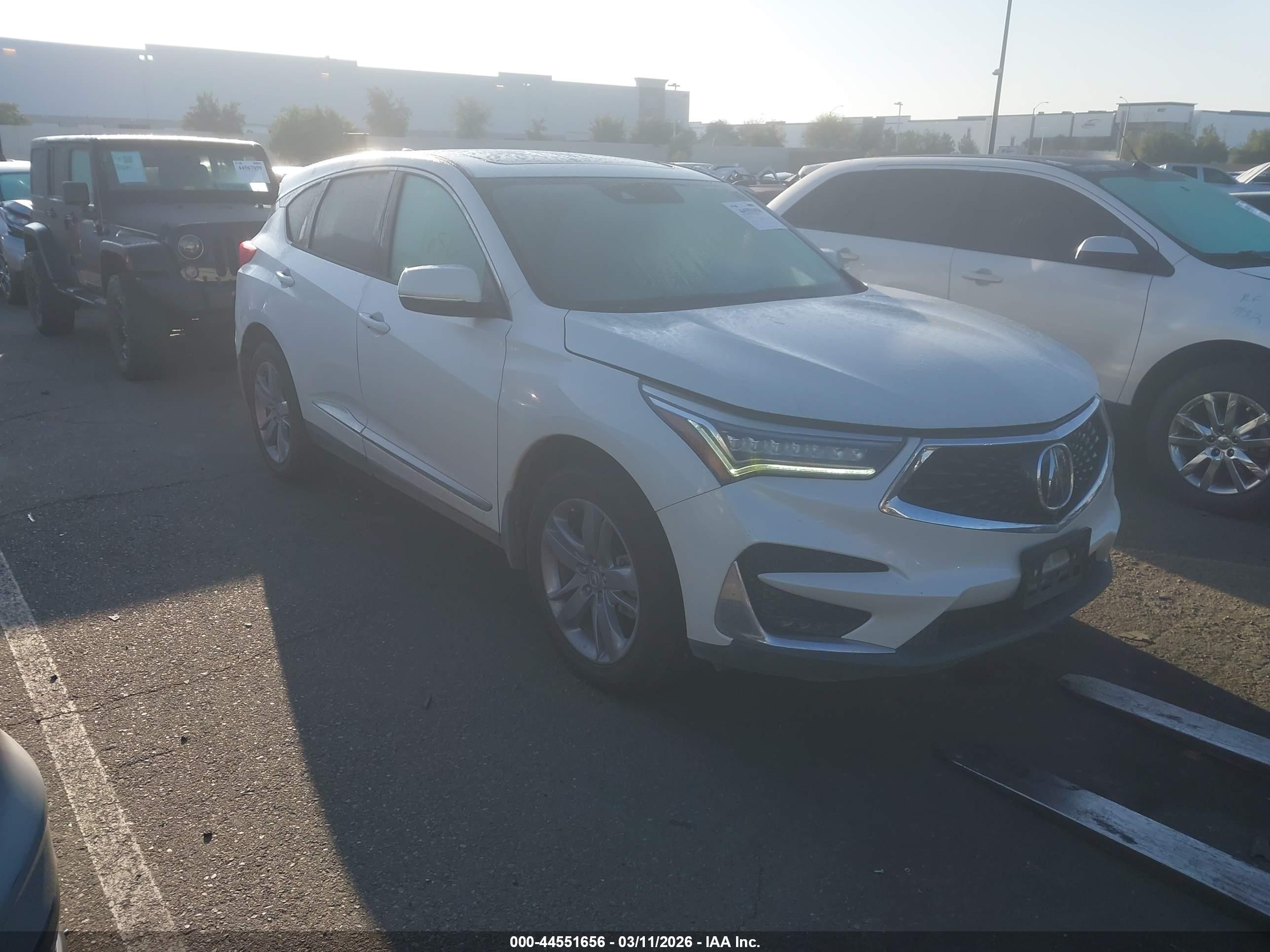 2019 Acura RDX Advance, VIN 5J8TC1H76KL001605 — Fresh water flood