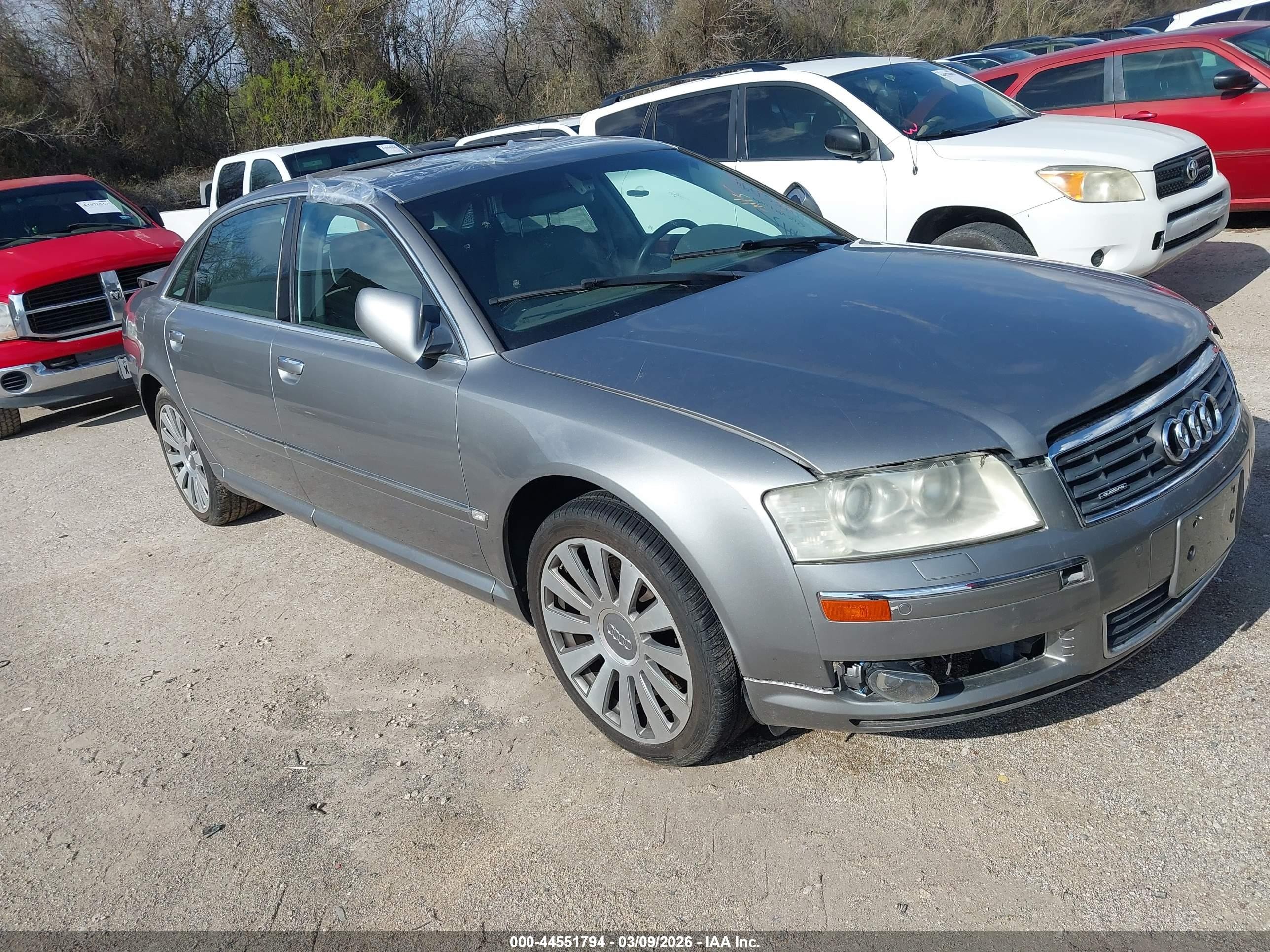 2005 Audi A8, VIN WAUML44E15N003146 — Rear end
