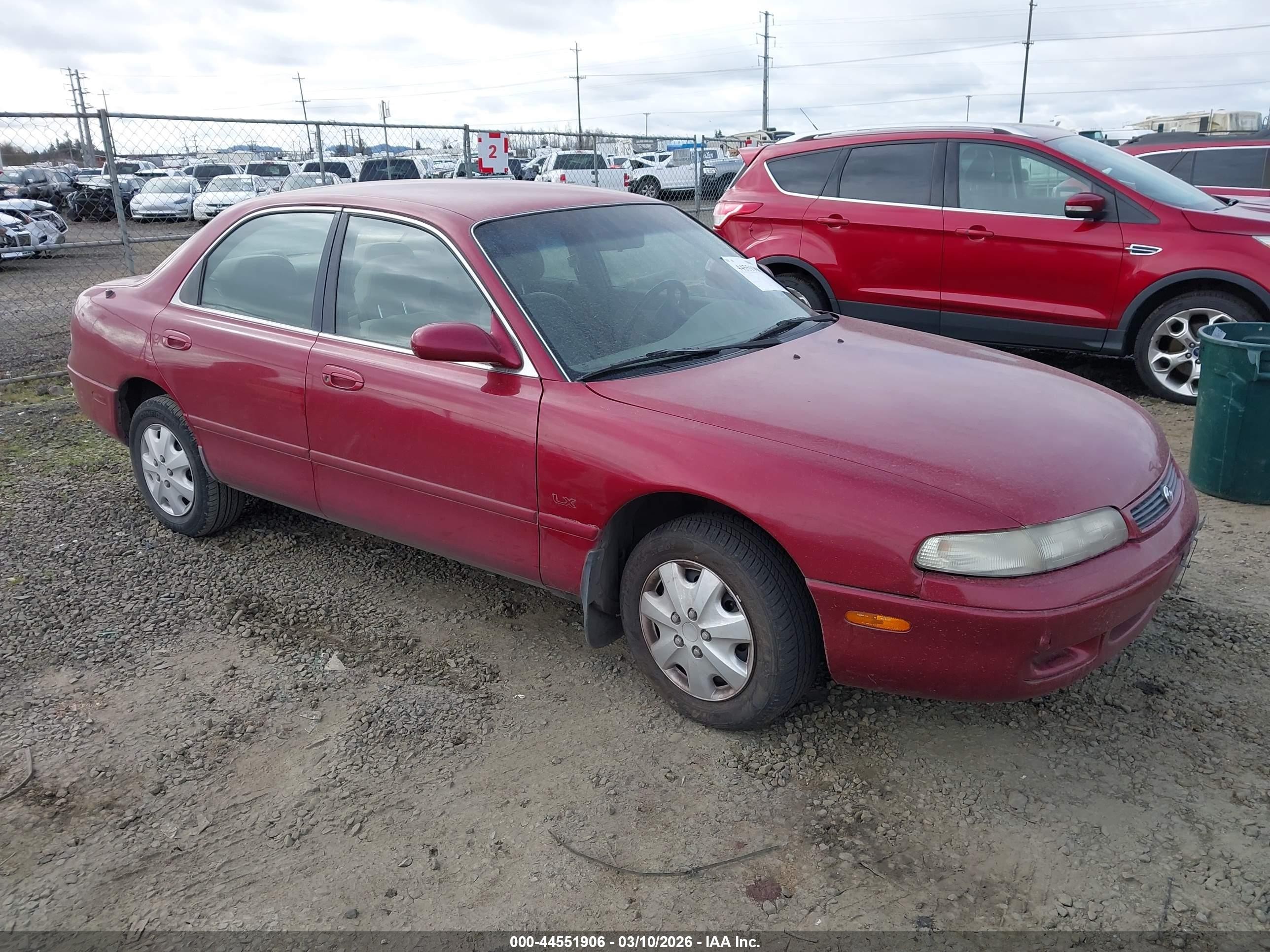 1995 Mazda 626 DX, VIN 1YVGE22C2S5342388 — Обычный износ