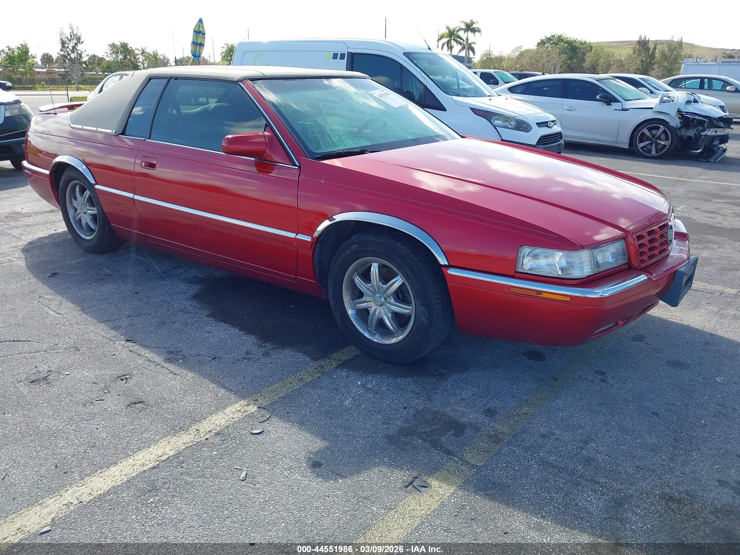 1997 Cadillac Eldorado Touring, VIN 1G6ET1295VU607934 — Механическое