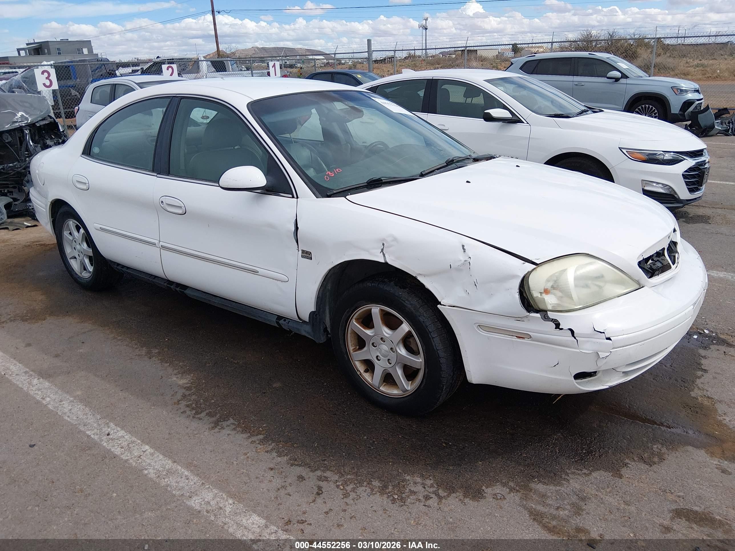 2002 Mercury Sable LS Premium, VIN 1MEFM55S02A605153 — Repossession