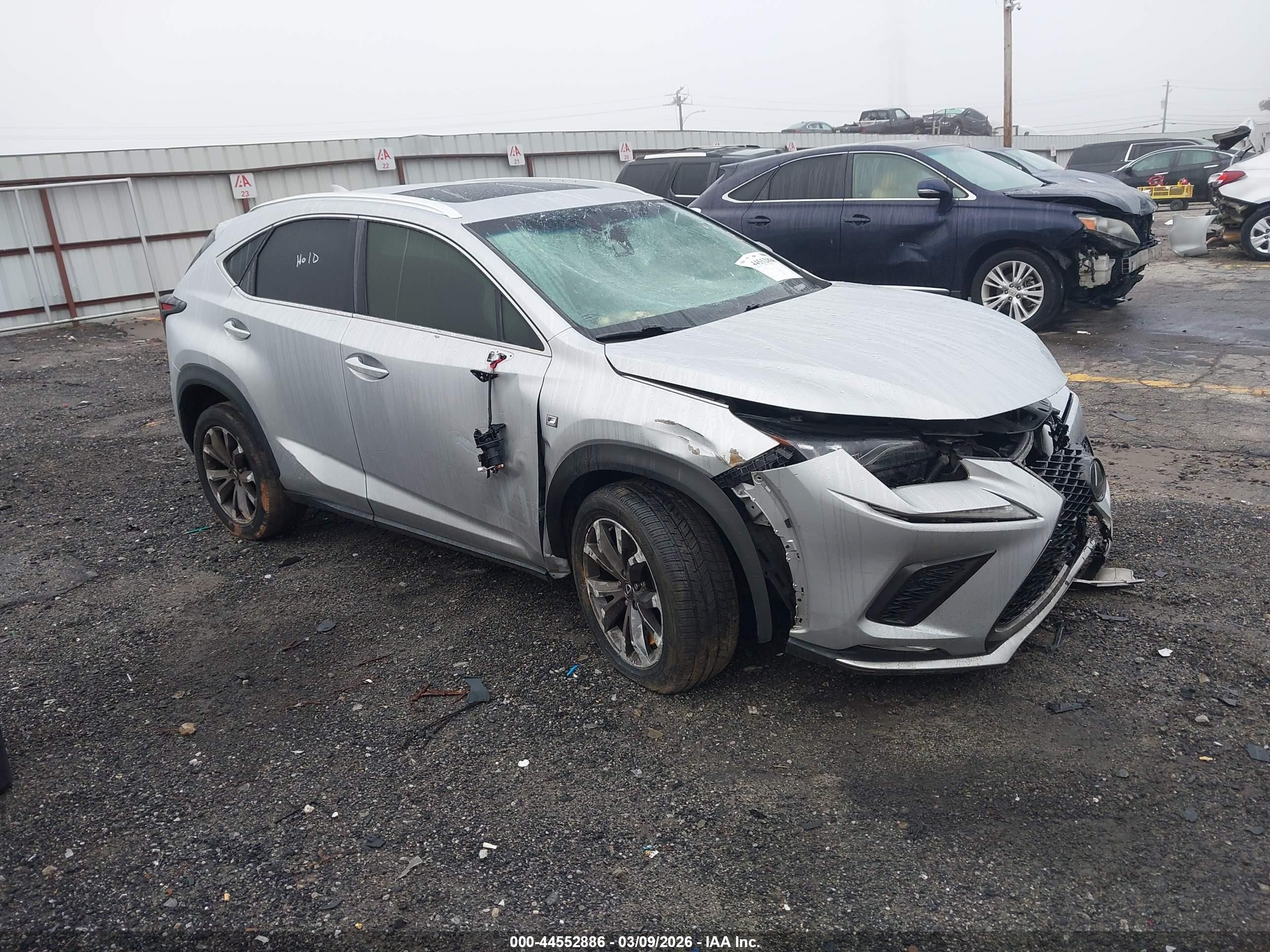 2018 Lexus NX 300, VIN JTJYARBZ6J2104429 — Front end