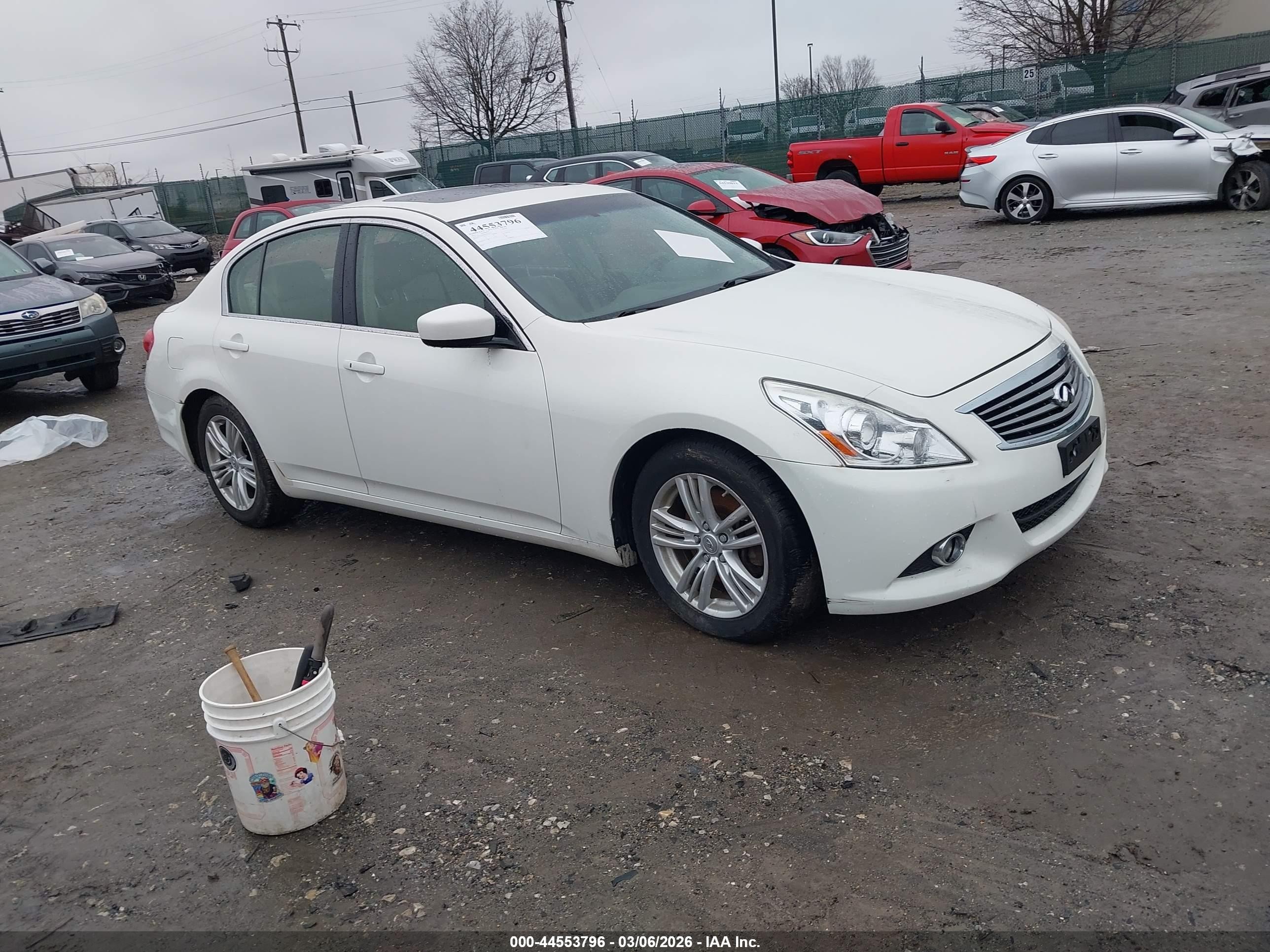2012 Infiniti G37 x, VIN JN1CV6AR0CM675152 — Electrical