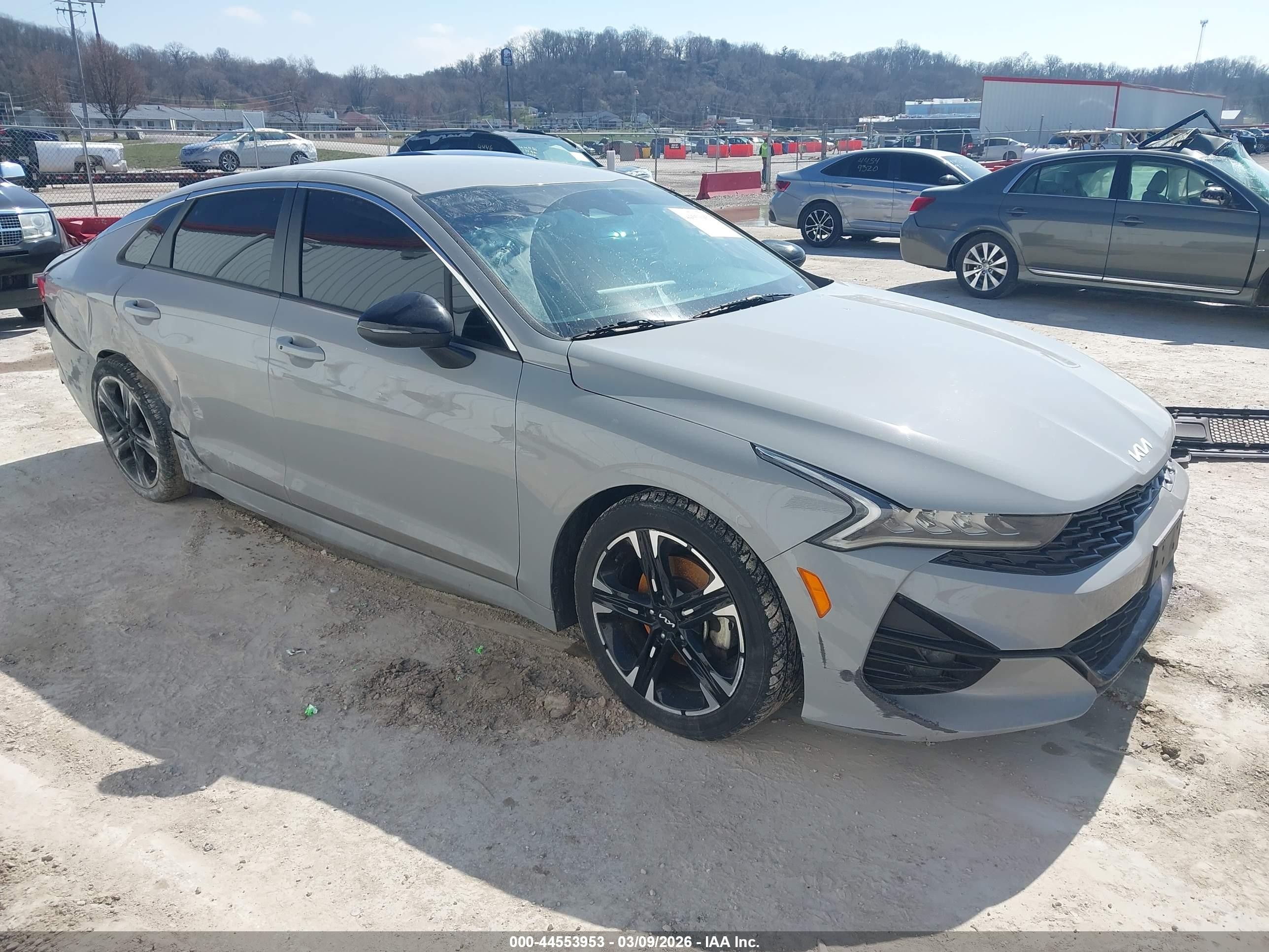 2022 Kia K5 GT-Line, VIN 5XXG64J28NG166874 — Side